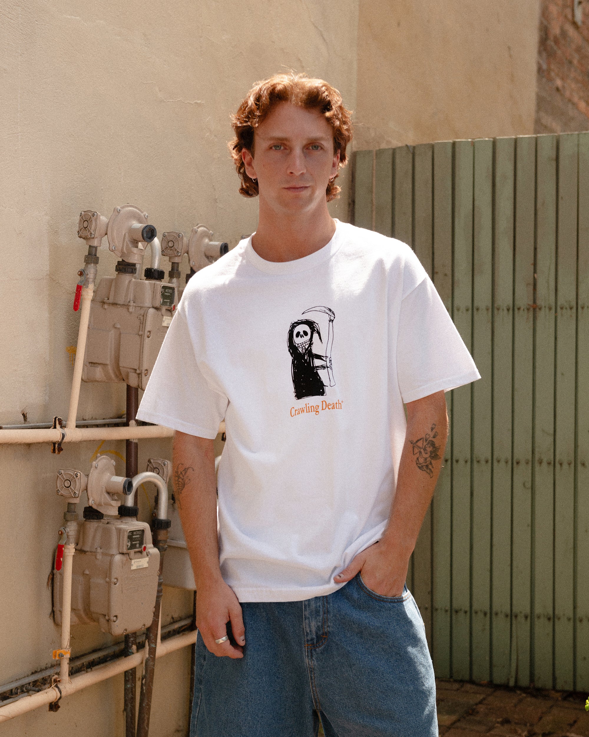 Corey Reaper T-Shirt | White