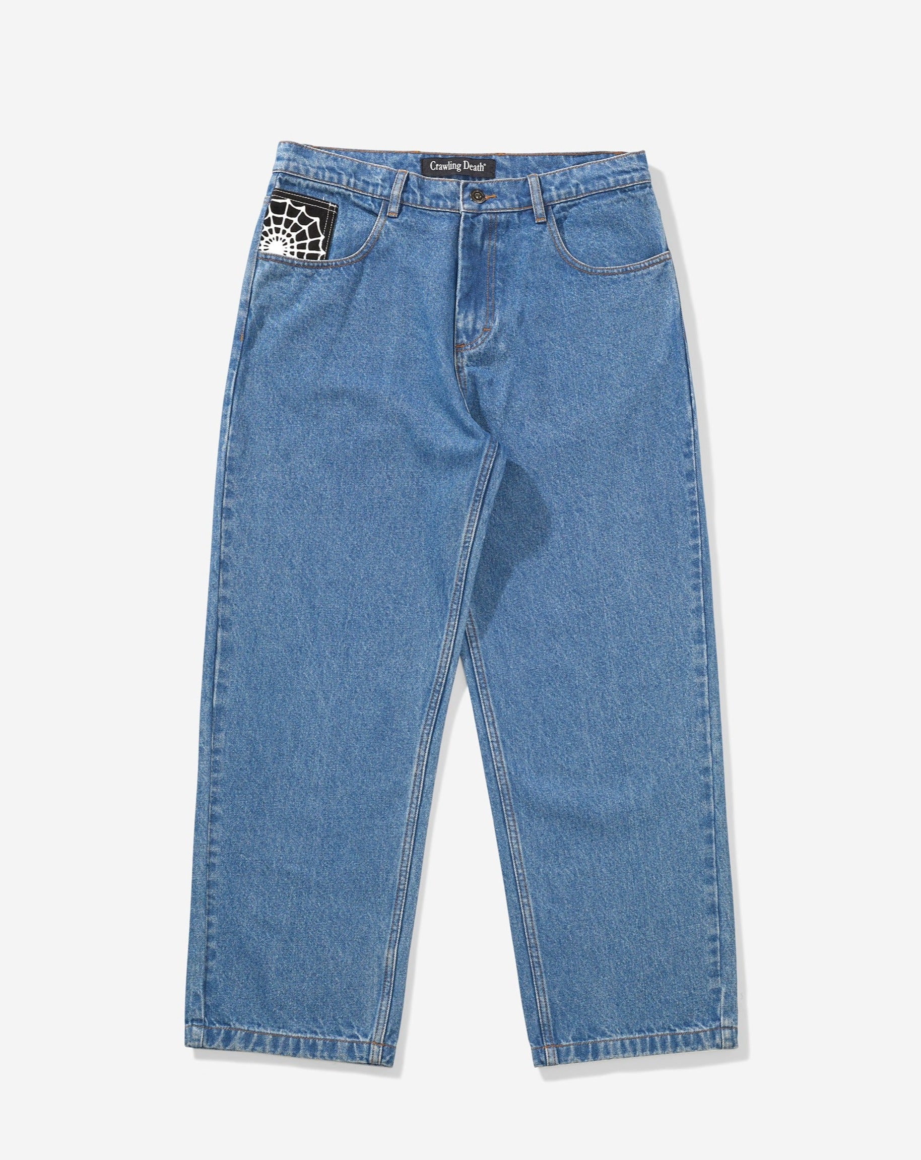 Web Denim Jeans Mid Blue |