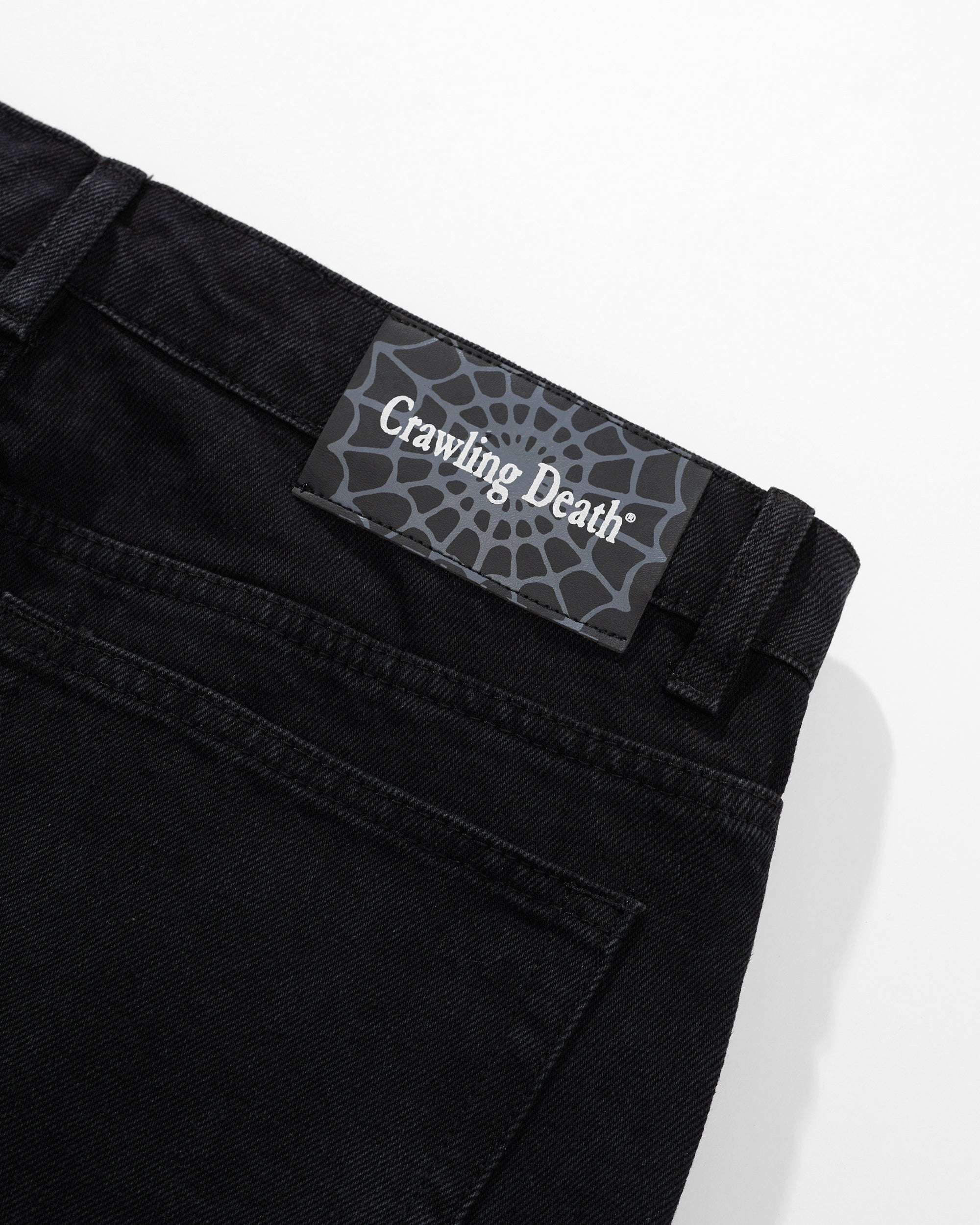 Web Denim Jeans | Black