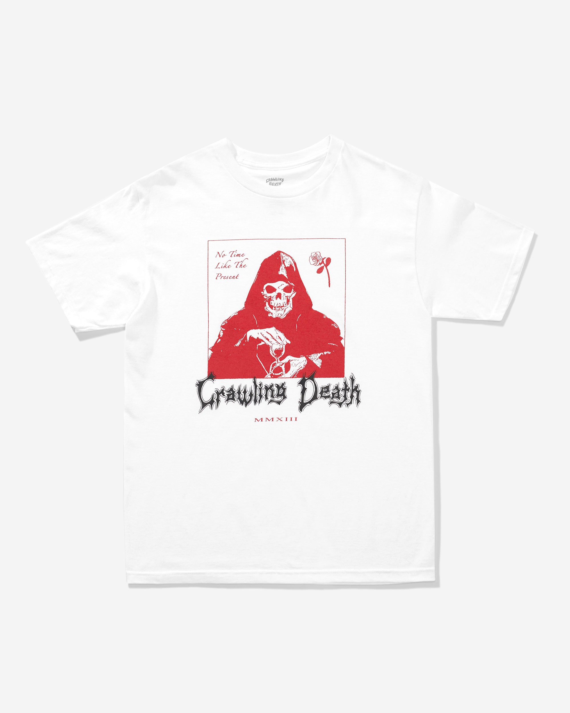 No Time Reaper T-Shirt | White
