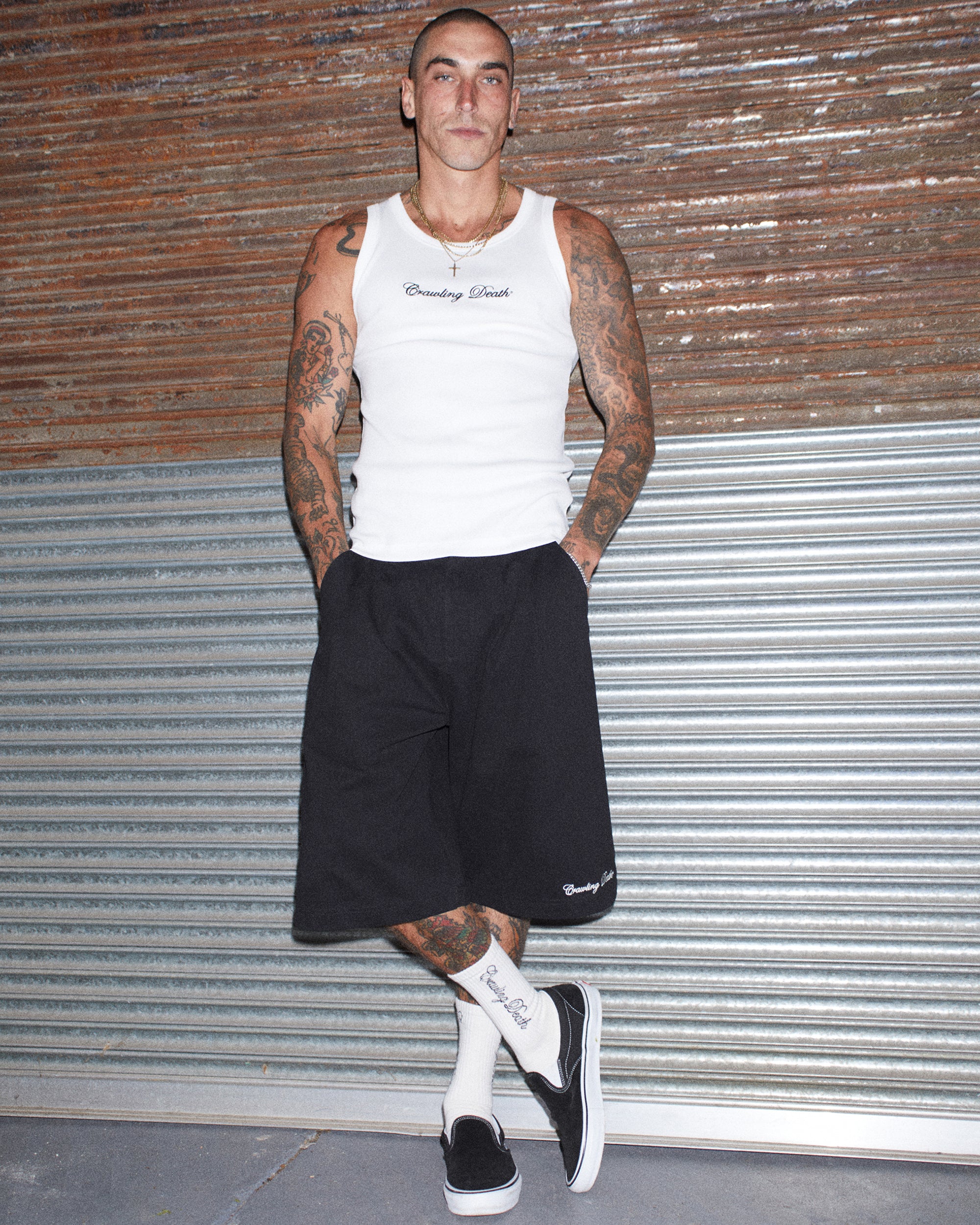 Pleated Shorts | Black