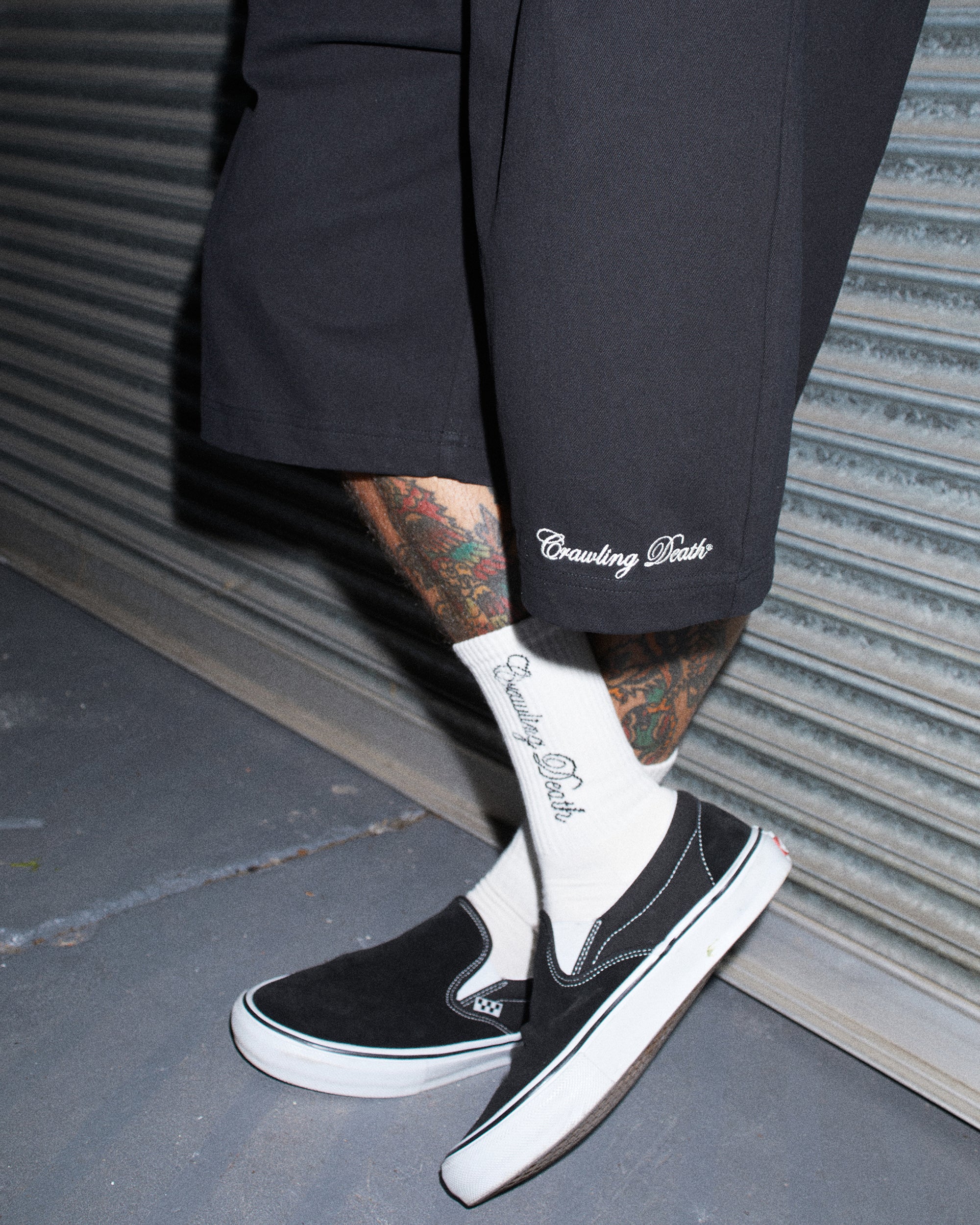 Pleated Shorts | Black