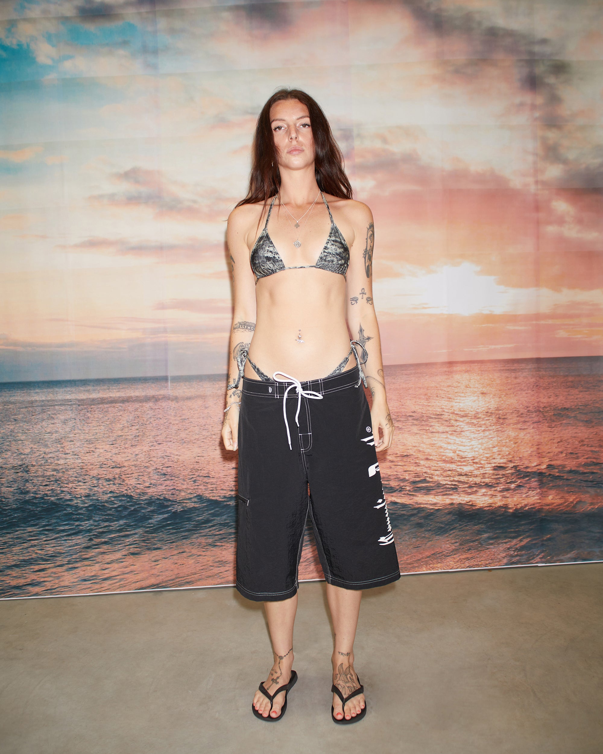 Board Shorts Stretch Gothic | Black