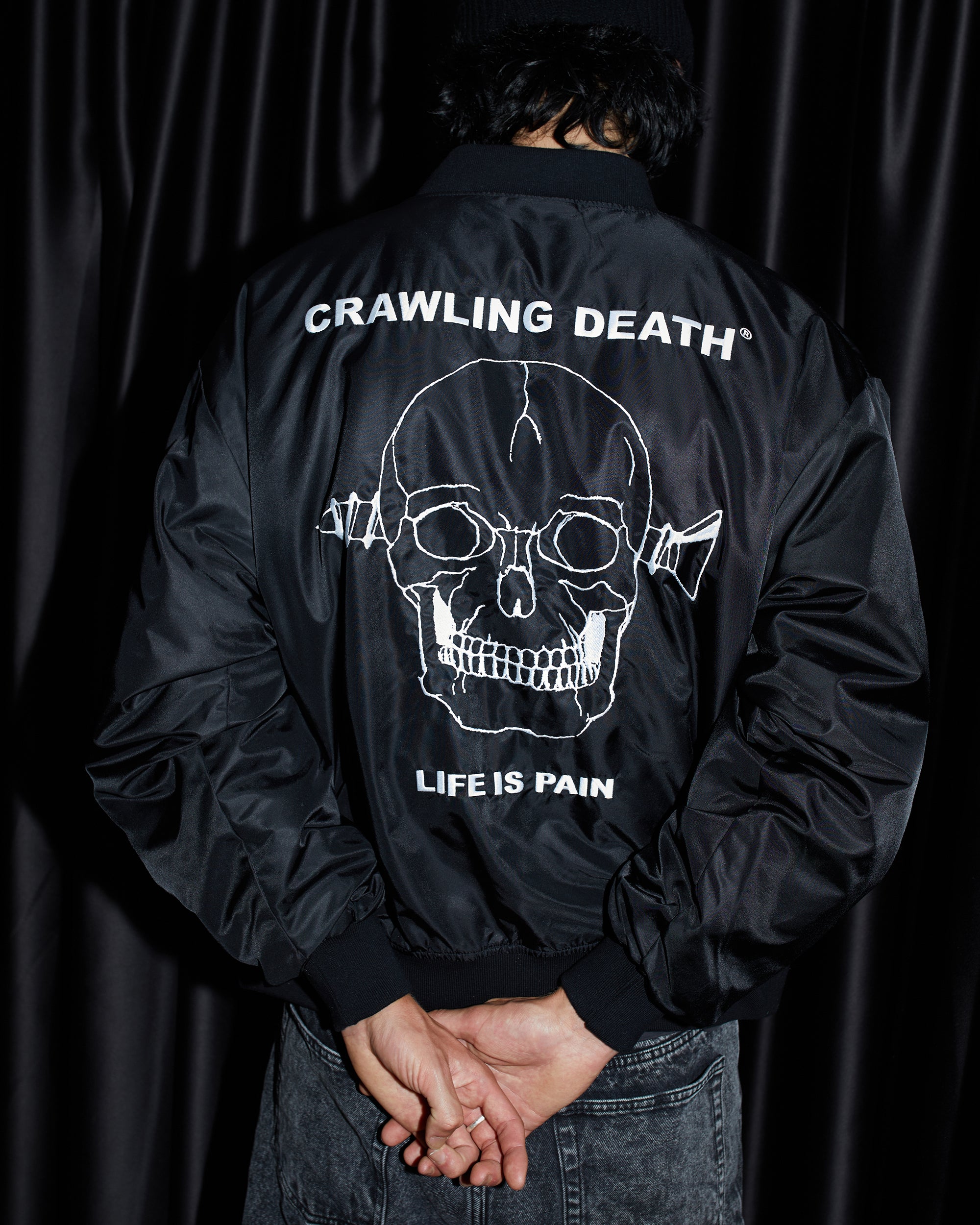 Screw Skull Bomber Jacket