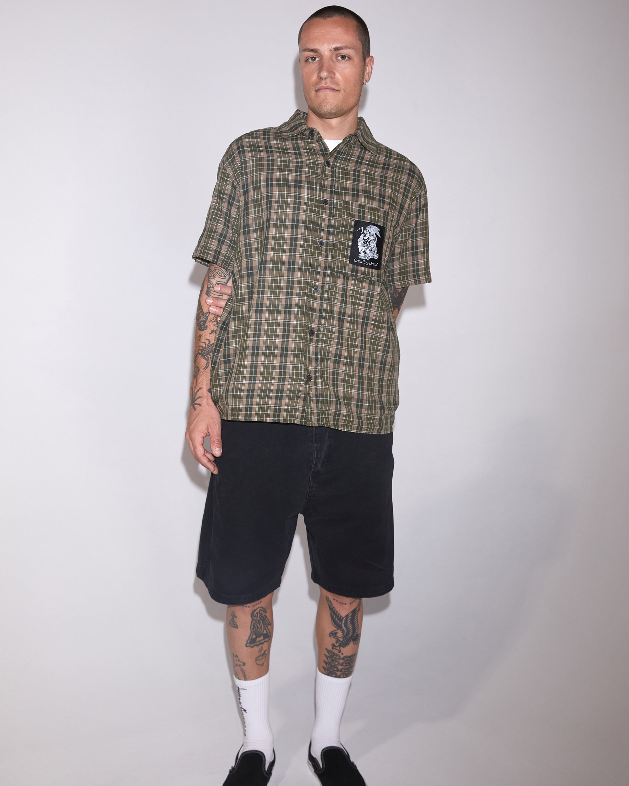 Work Shorts | Washed Black