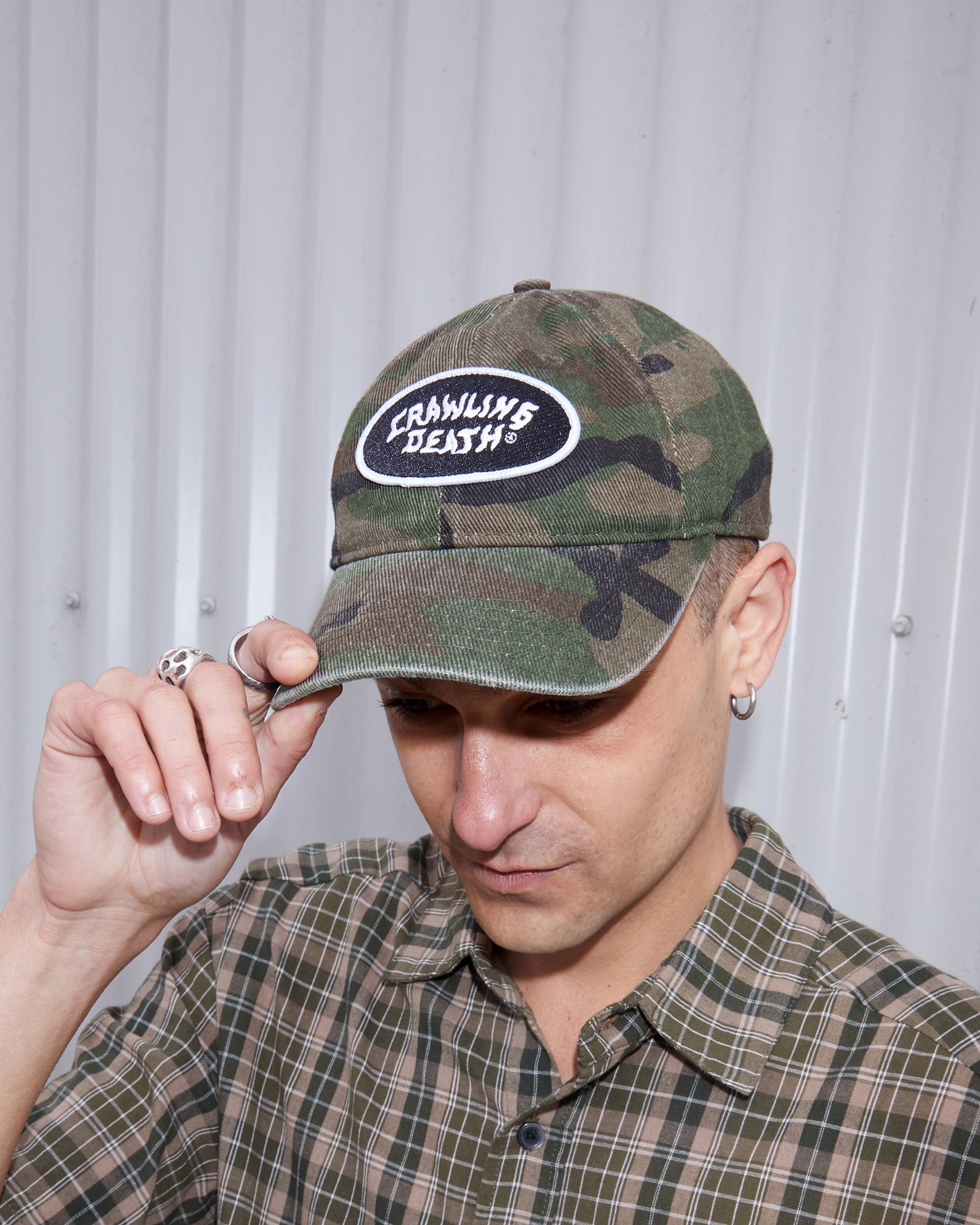 Washed Camo Cap