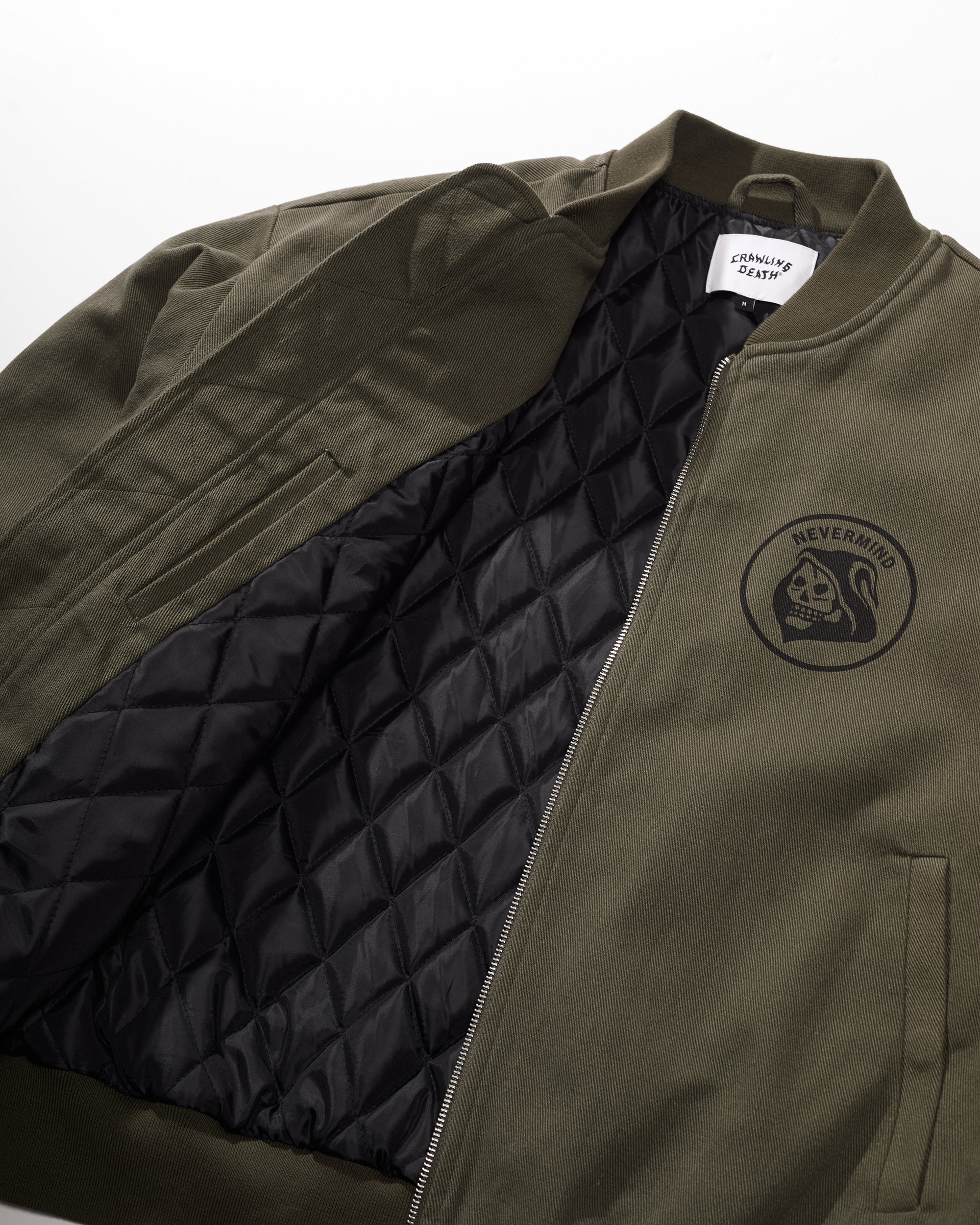 Nevermind Bomber Jacket | Green