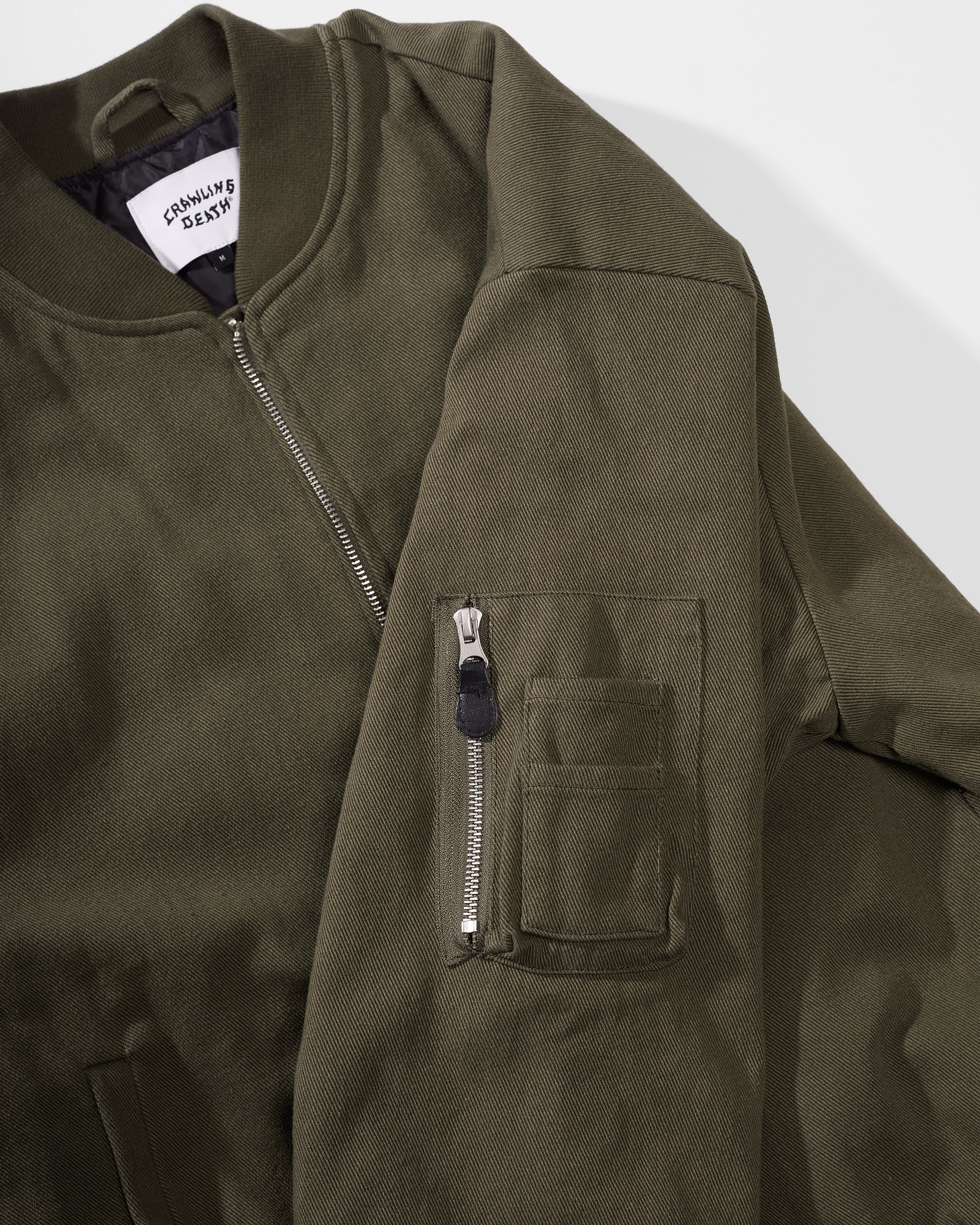Nevermind Bomber Jacket | Green