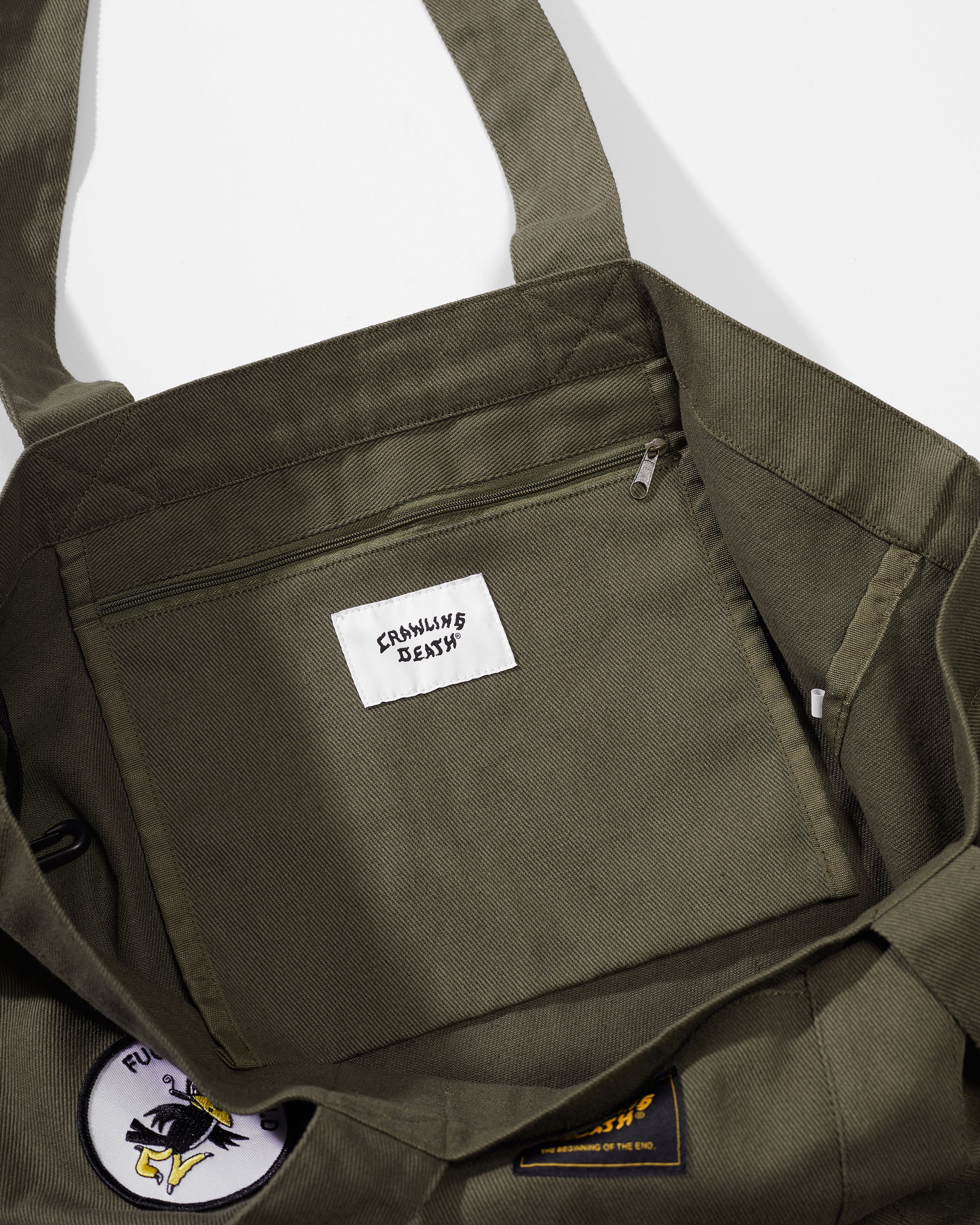 Canvas Patch Bag | Green
