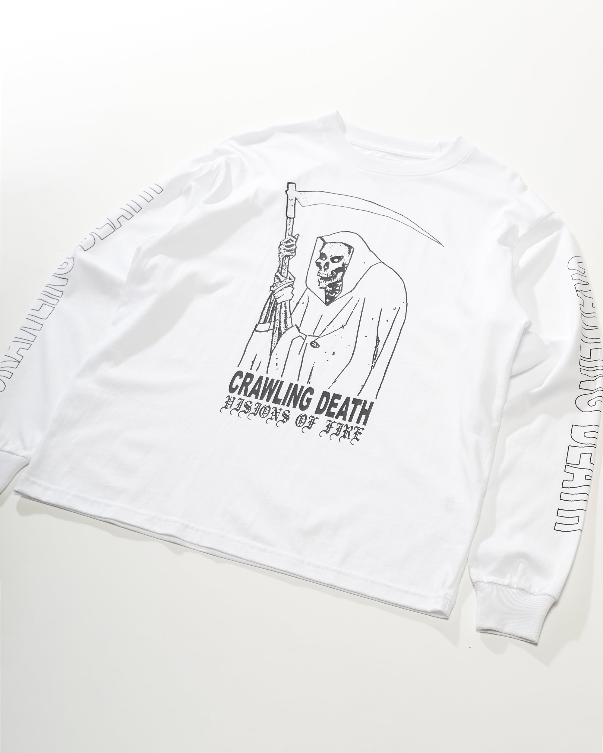 Visions Reaper Longsleeve | White