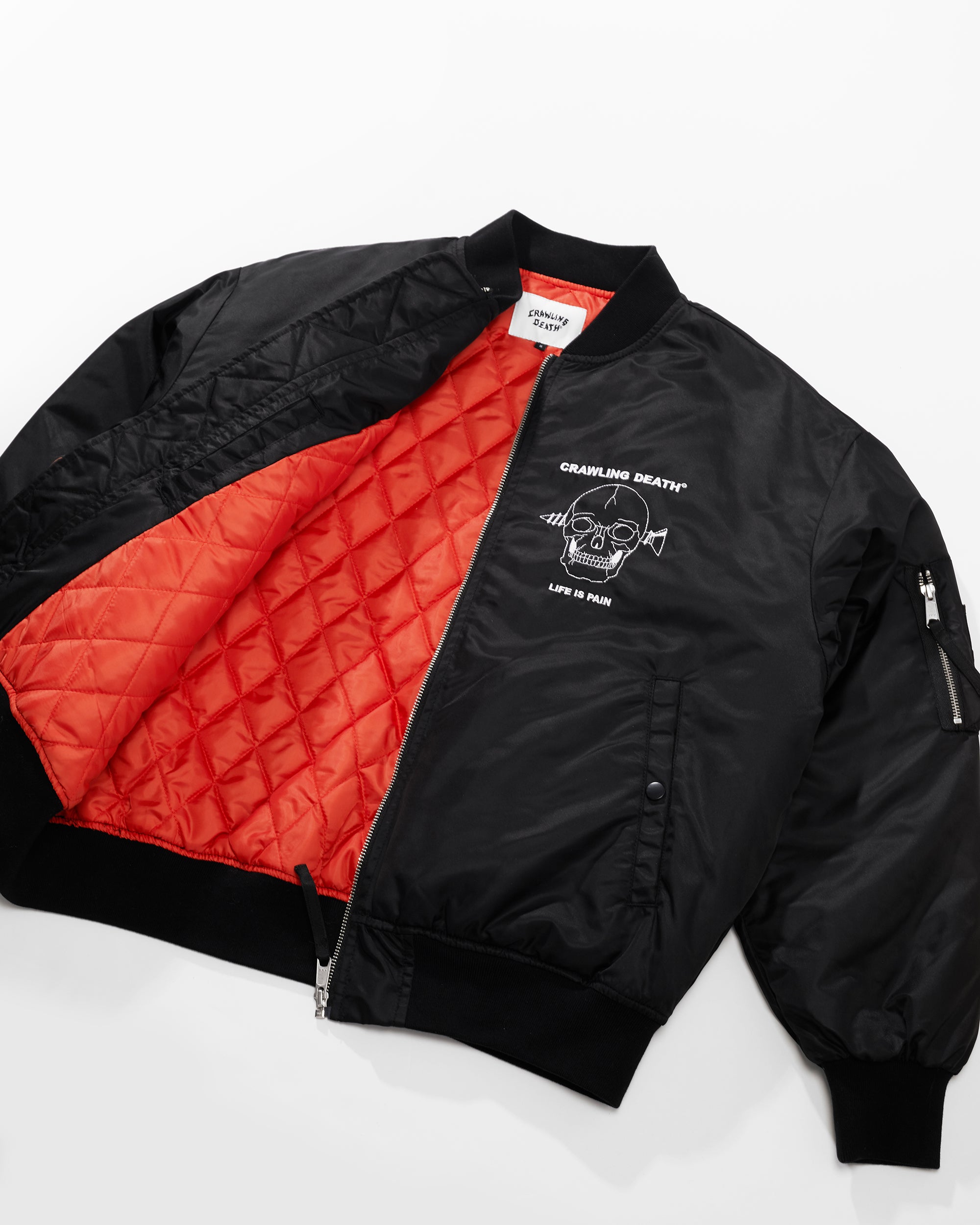 Screw Skull Bomber Jacket