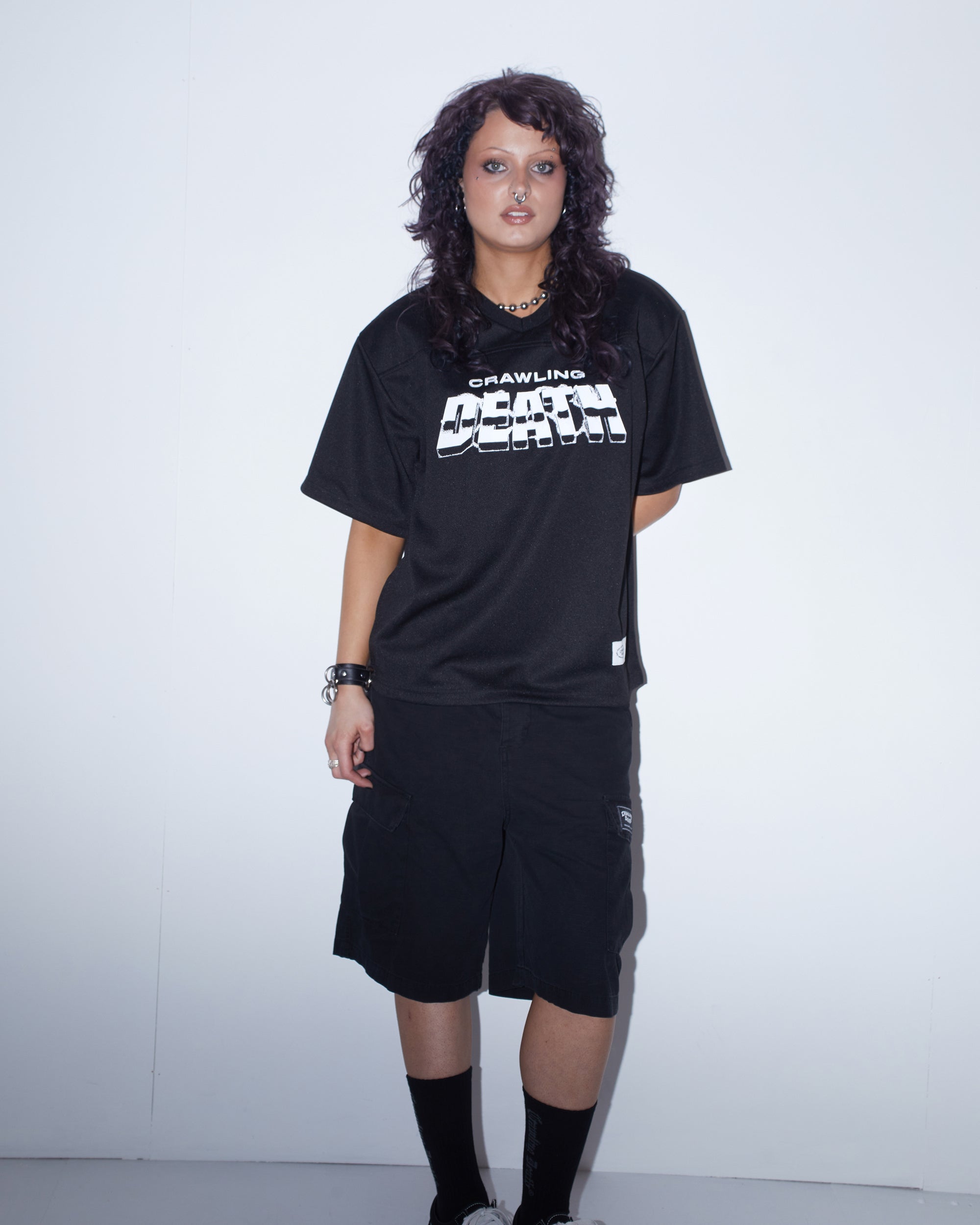 Block Logo Jersey | Black