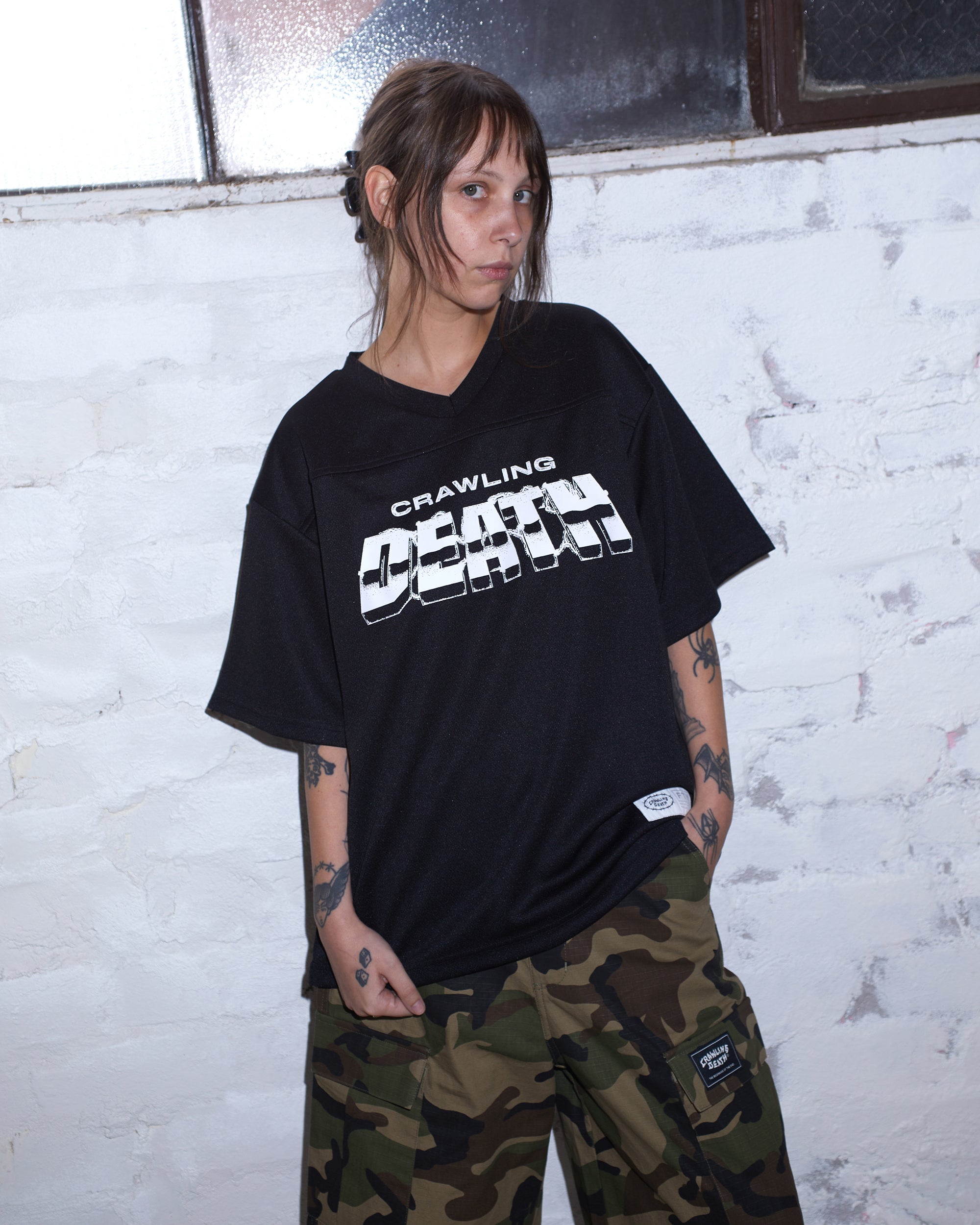 Block Logo Jersey | Black