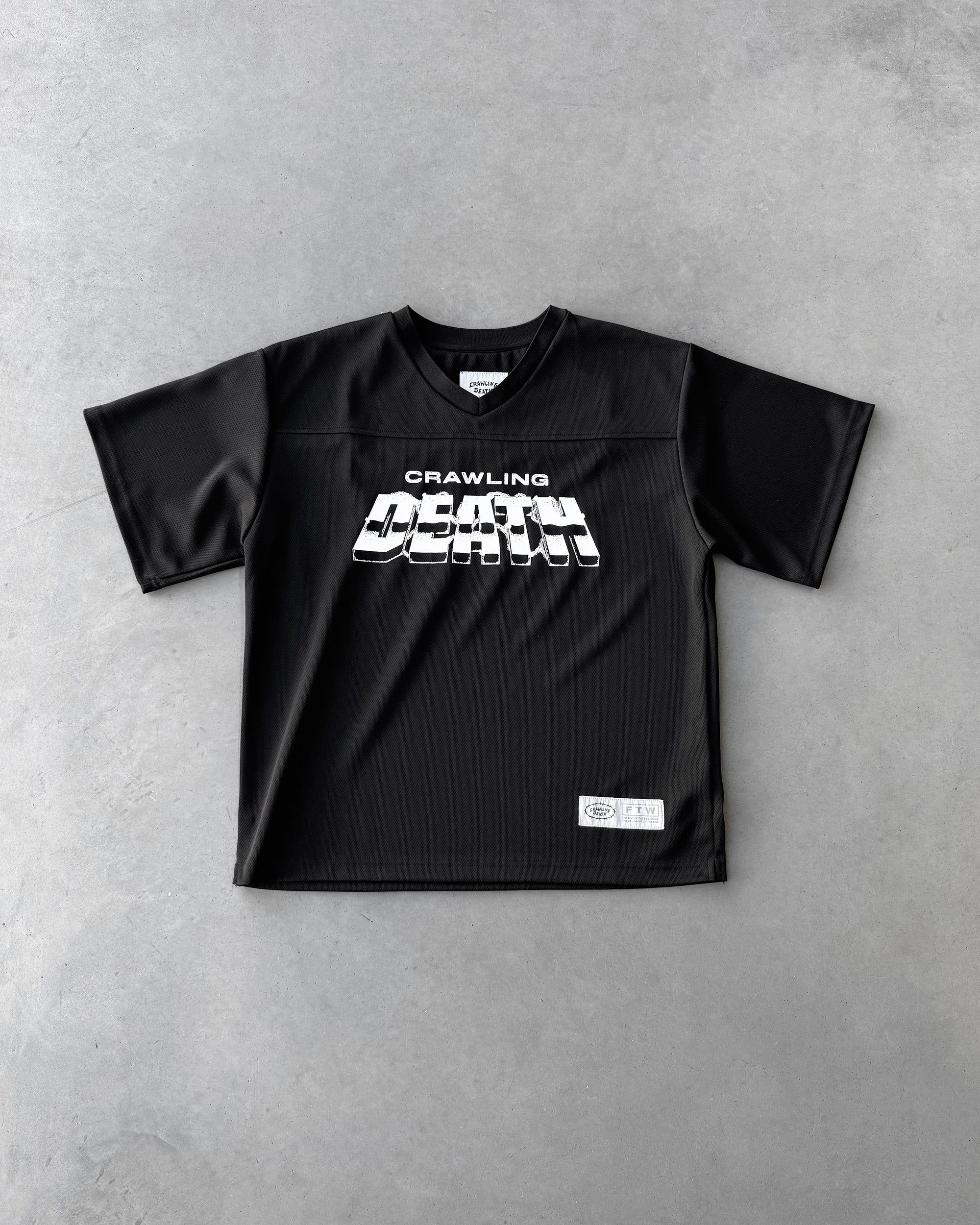 Block Logo Jersey | Black