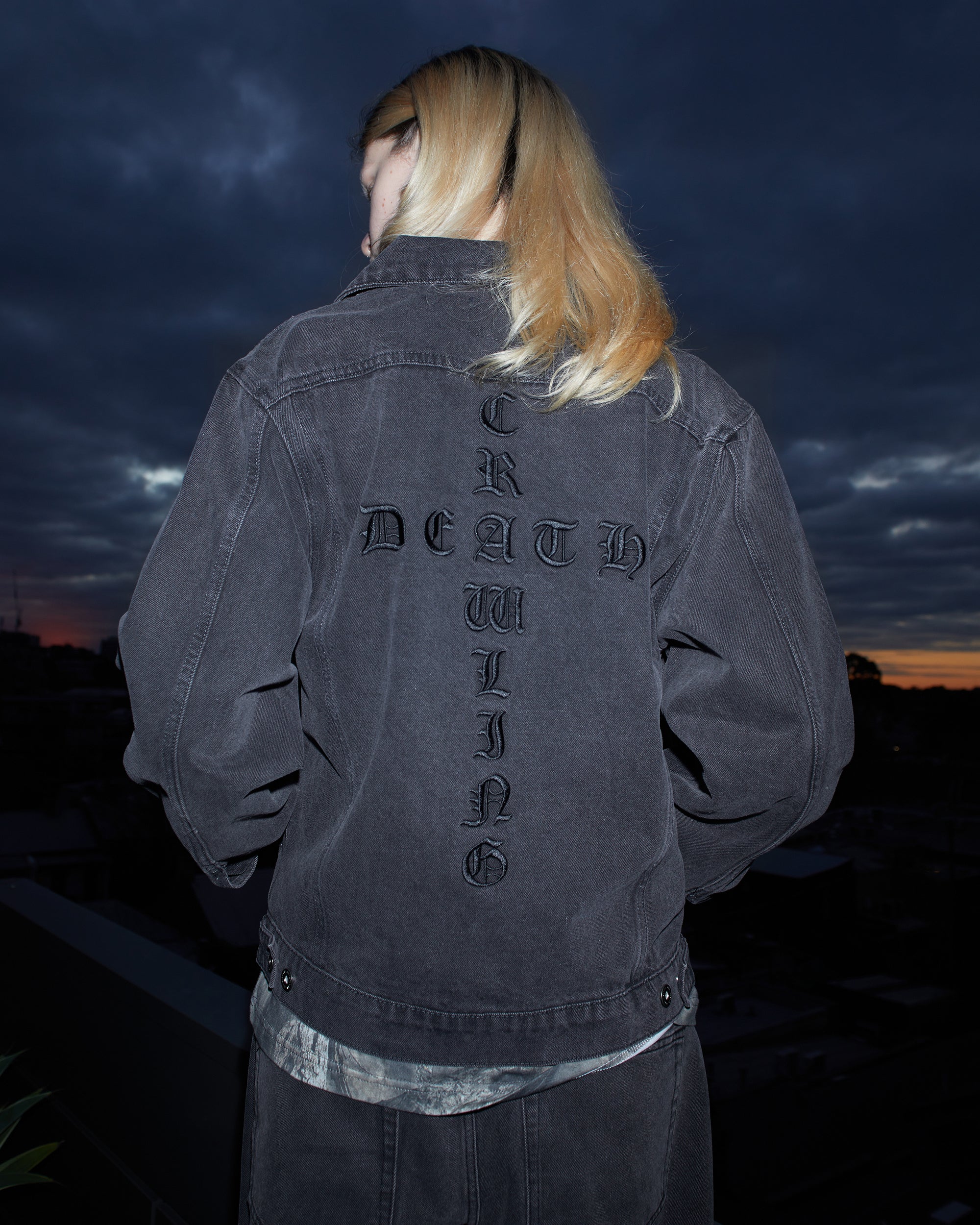 Denim Jacket | Faded Black