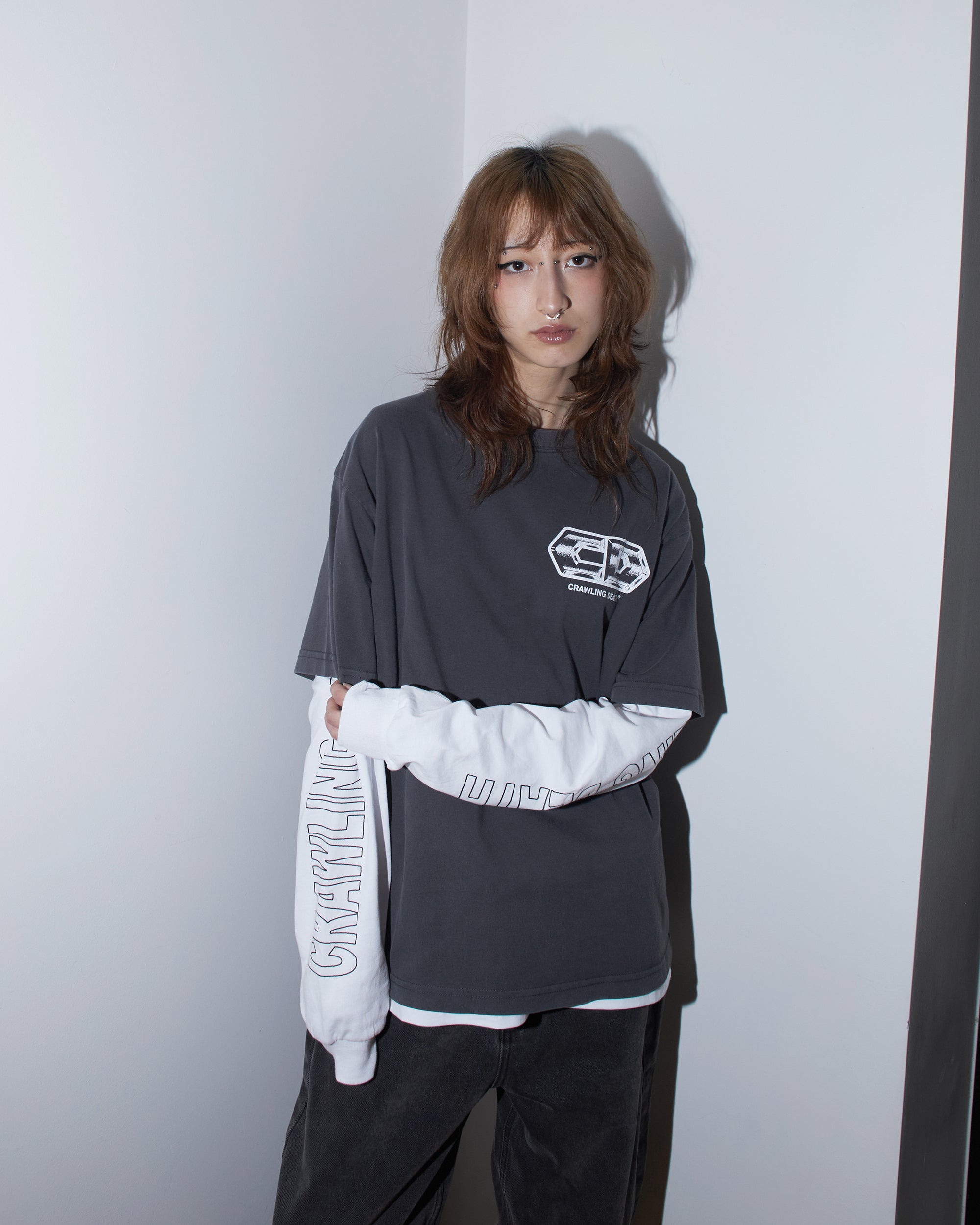 Drive Logo T-Shirt | Faded Black