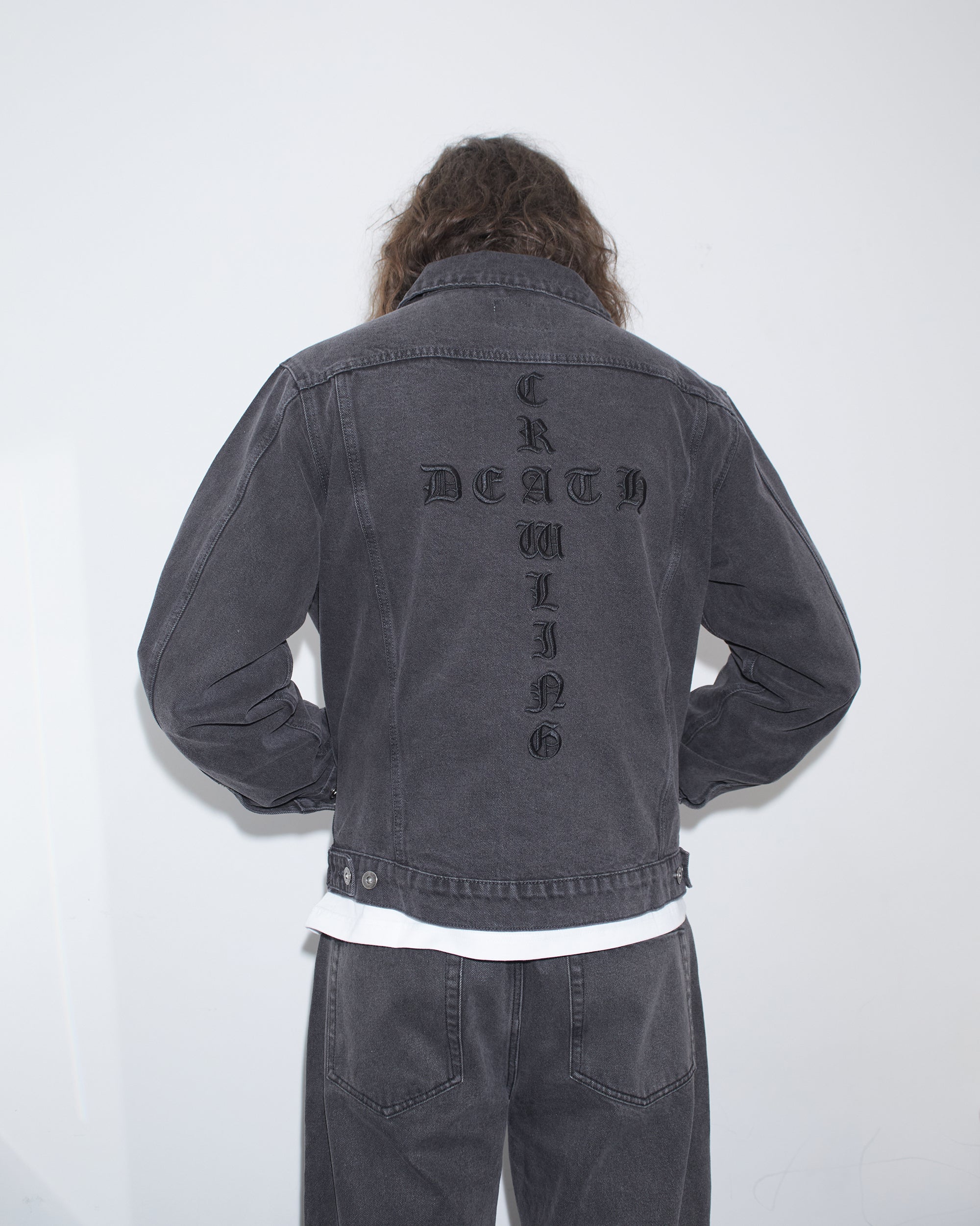 Denim Jacket | Faded Black