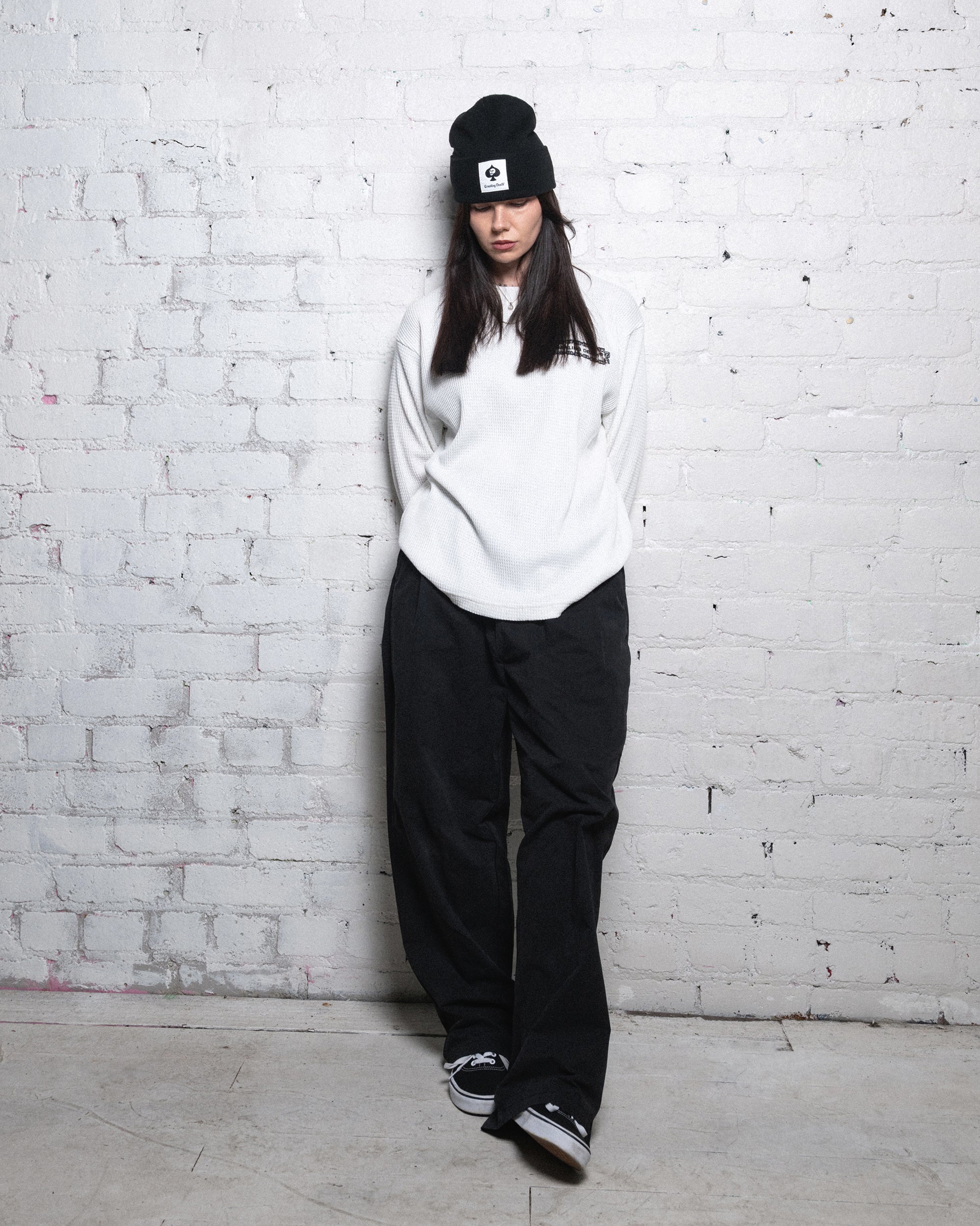 Heritage Pleated Pants | Black