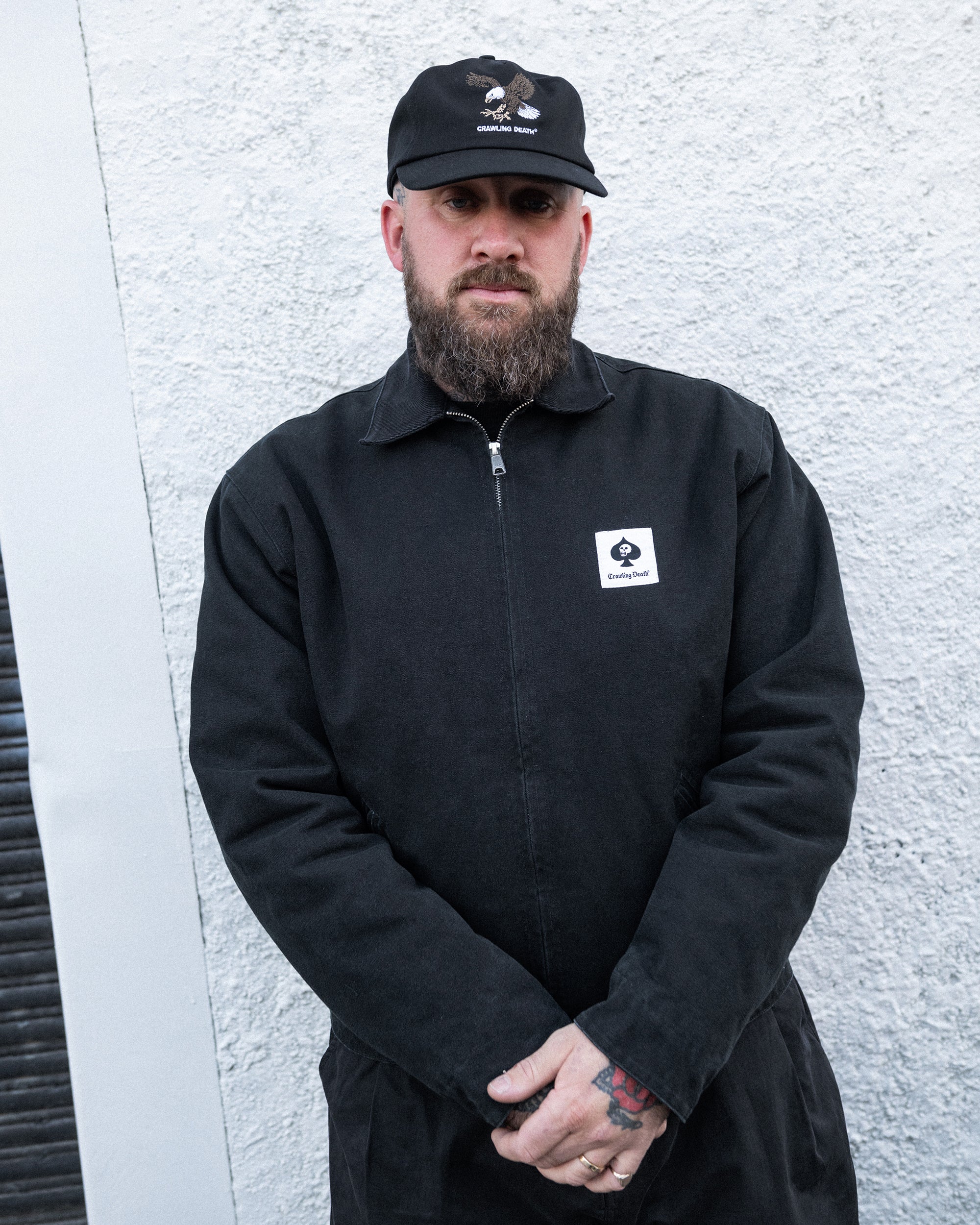 Ace Canvas Jacket | Black