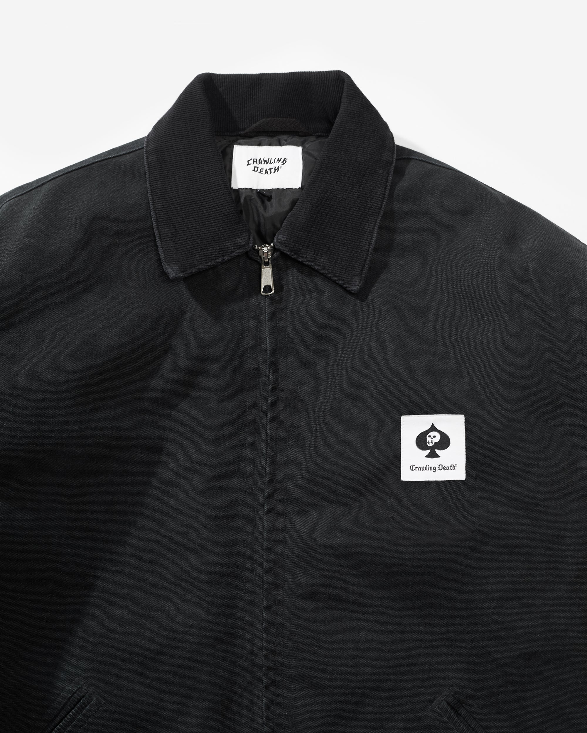 Ace Canvas Jacket | Black