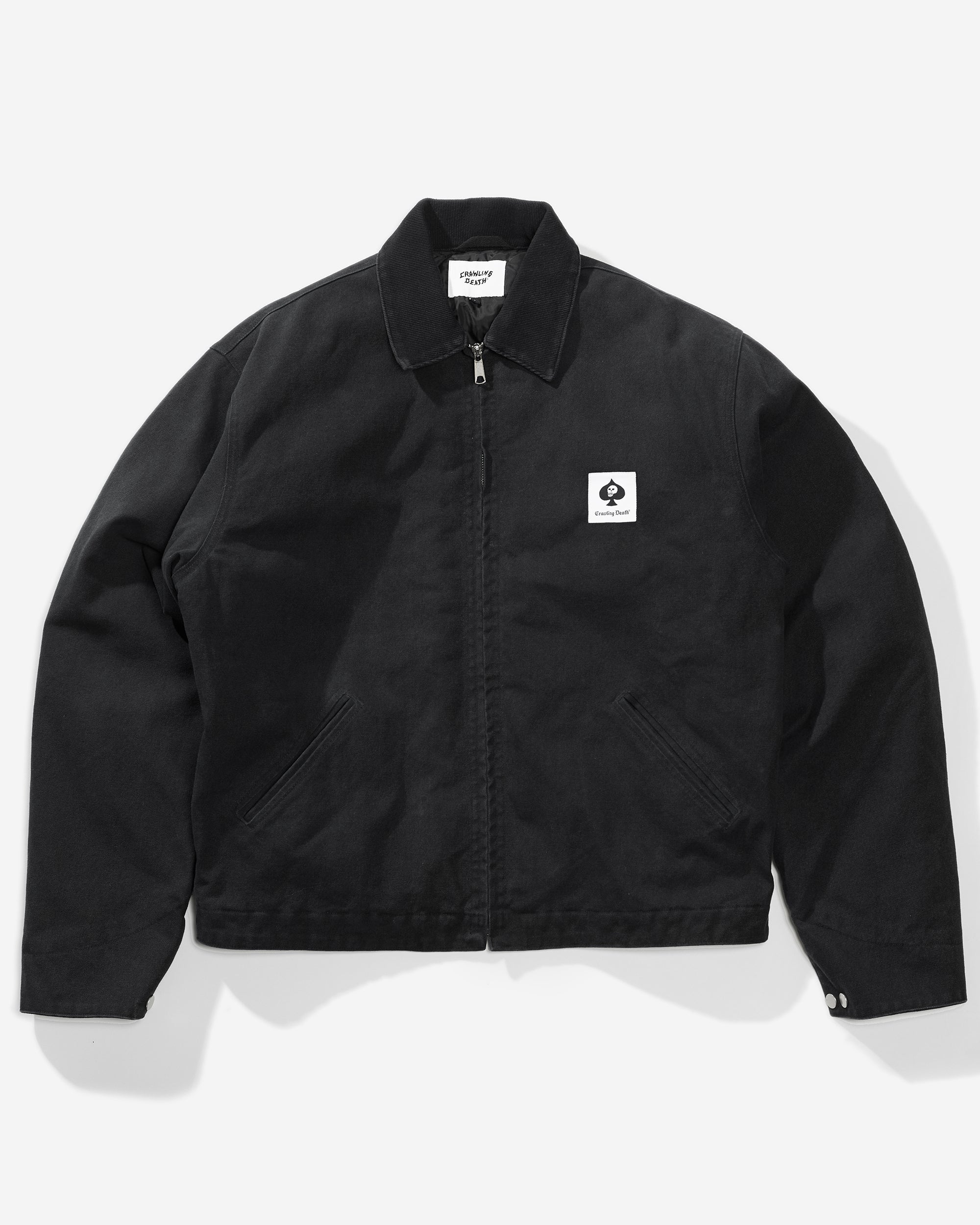 Ace Canvas Jacket | Black