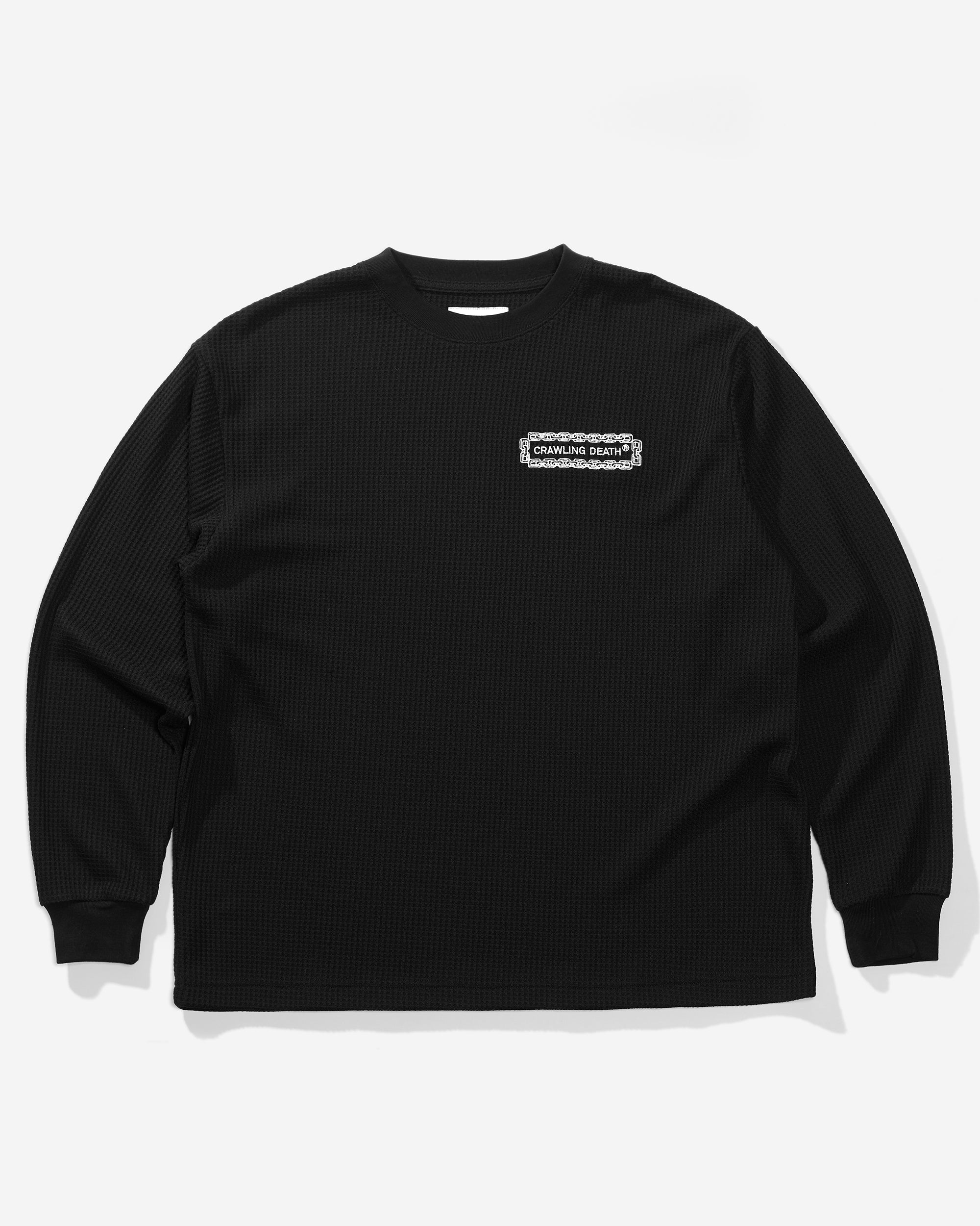 Chain Logo Waffle | Black