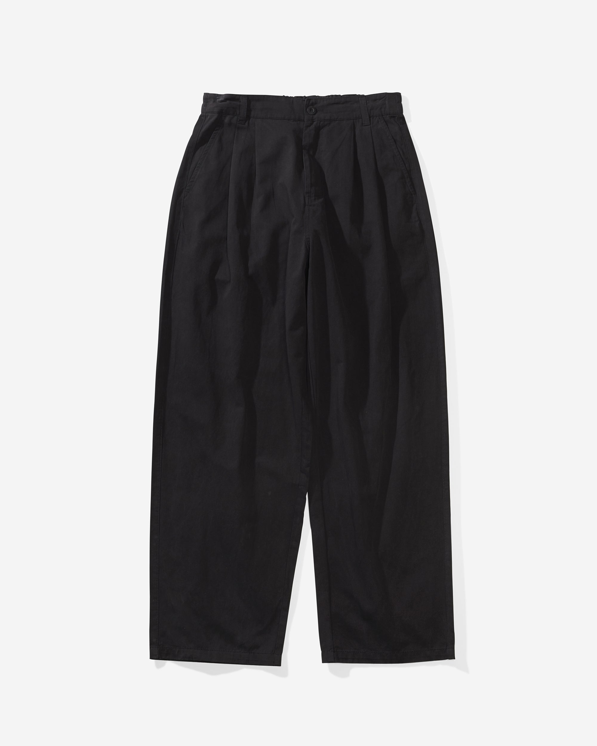 Heritage Pleated Pants | Black