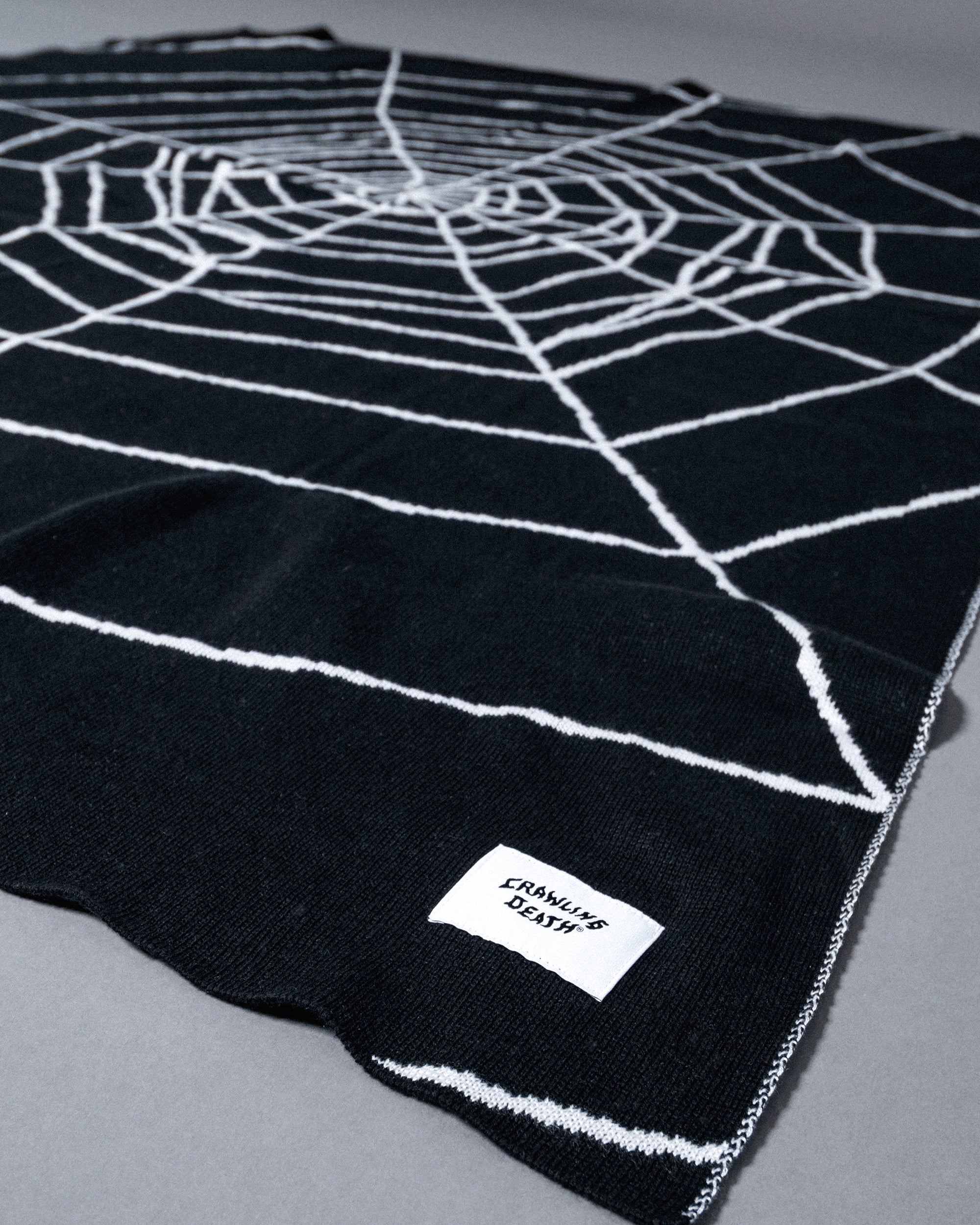 Big Web Knitted Throw