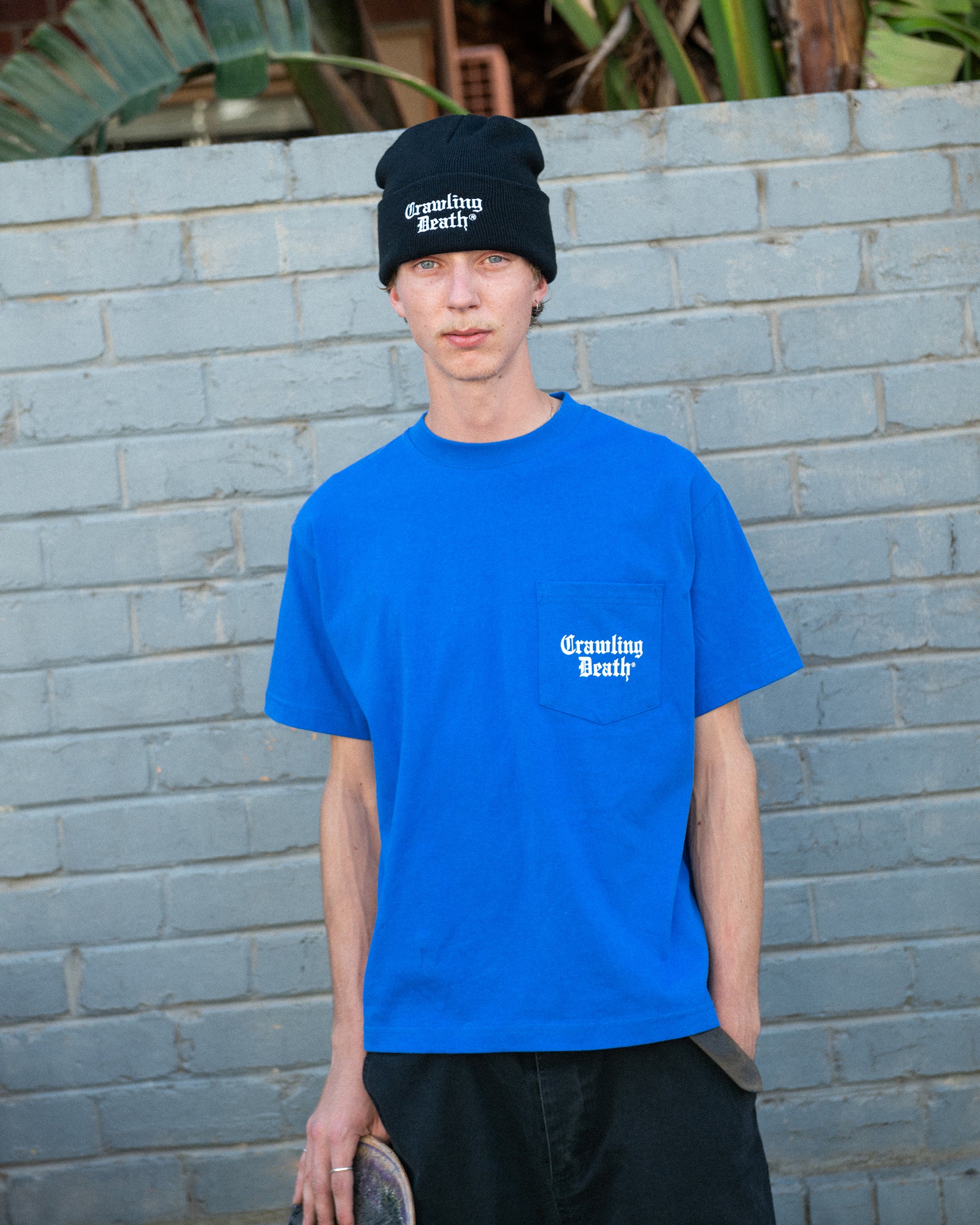 Ripper Skull Pocket Tee | Royal Blue