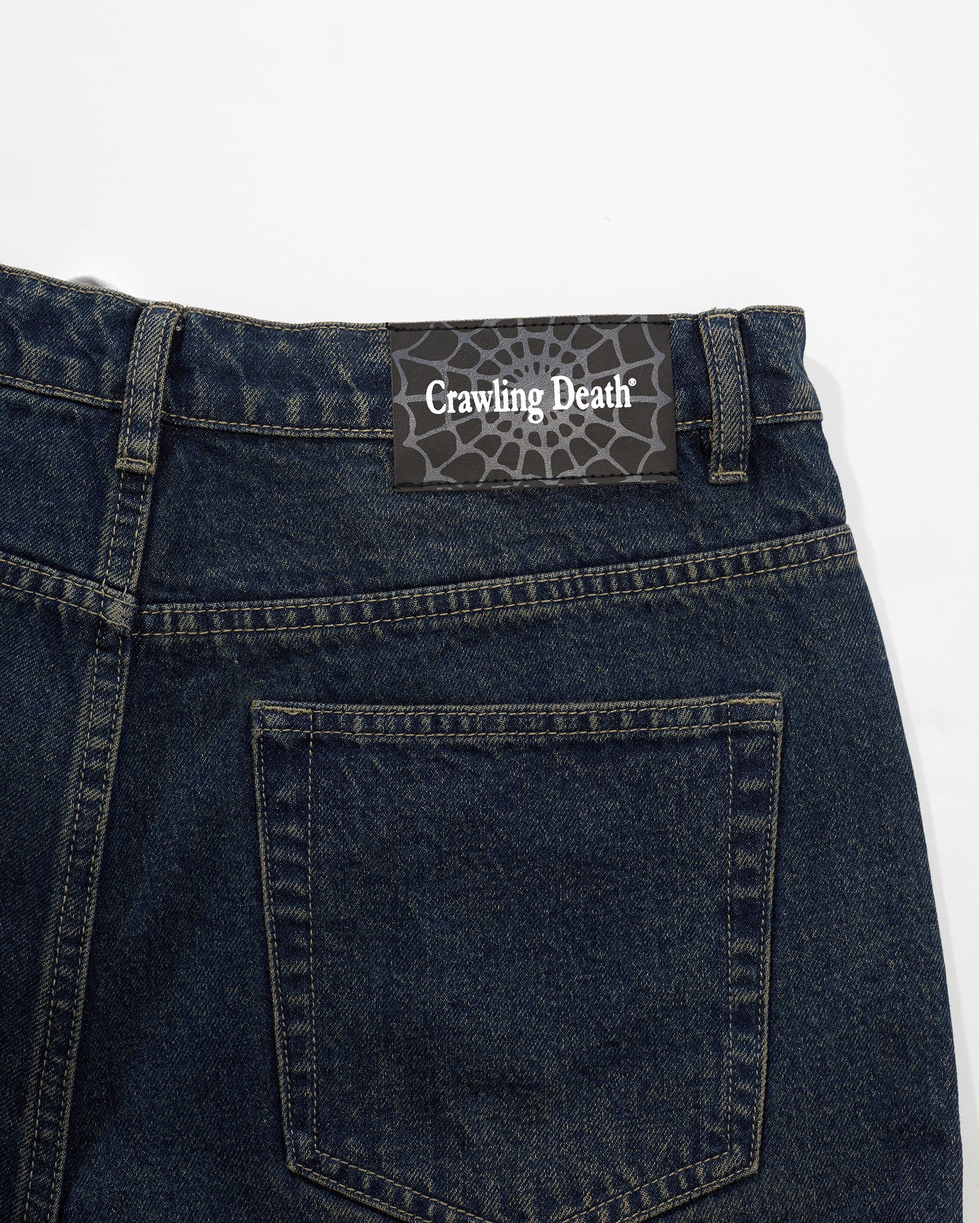 Web Denim Jeans Vintage Wash