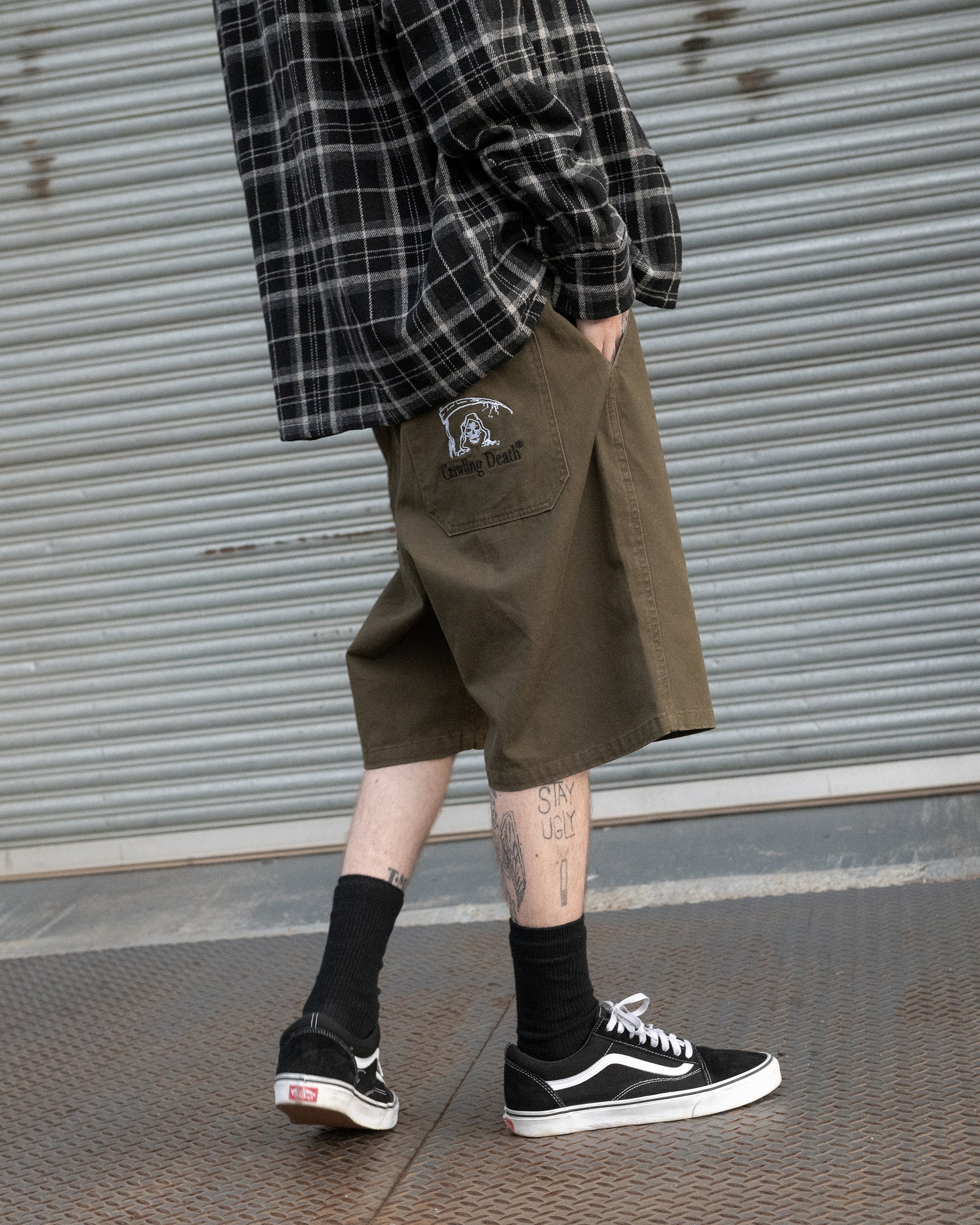 Reaper Shorts | Washed Green