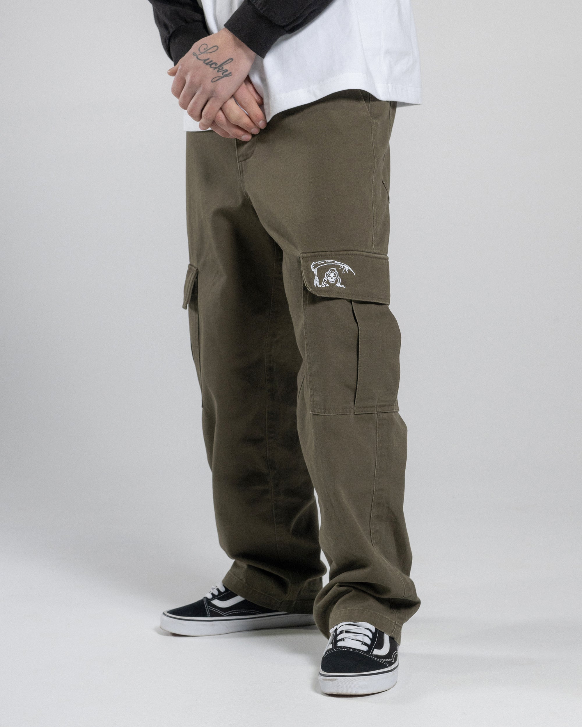 Reaper Cargo Pants | Washed Green