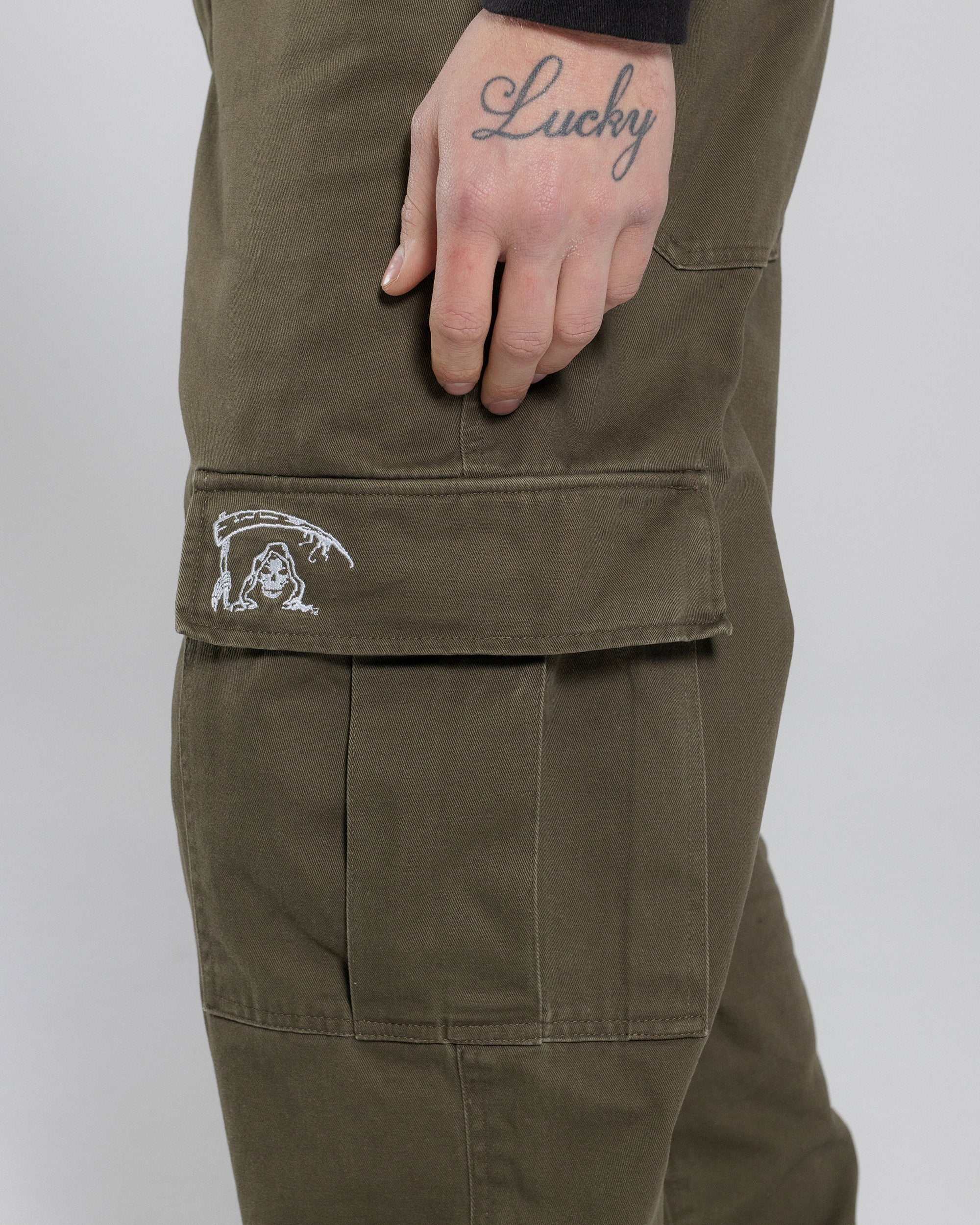 Reaper Cargo Pants | Washed Green