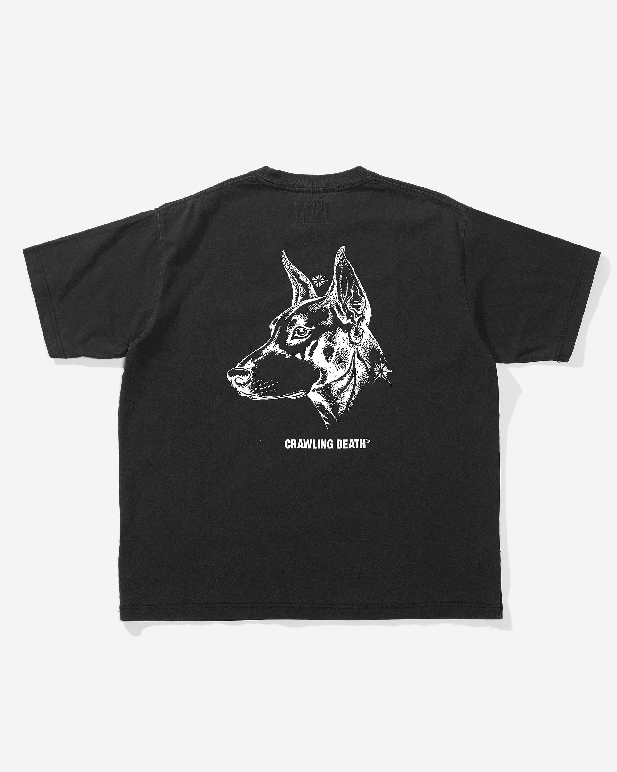 Dog Pocket Tee Washed Black | Spider Sinclair