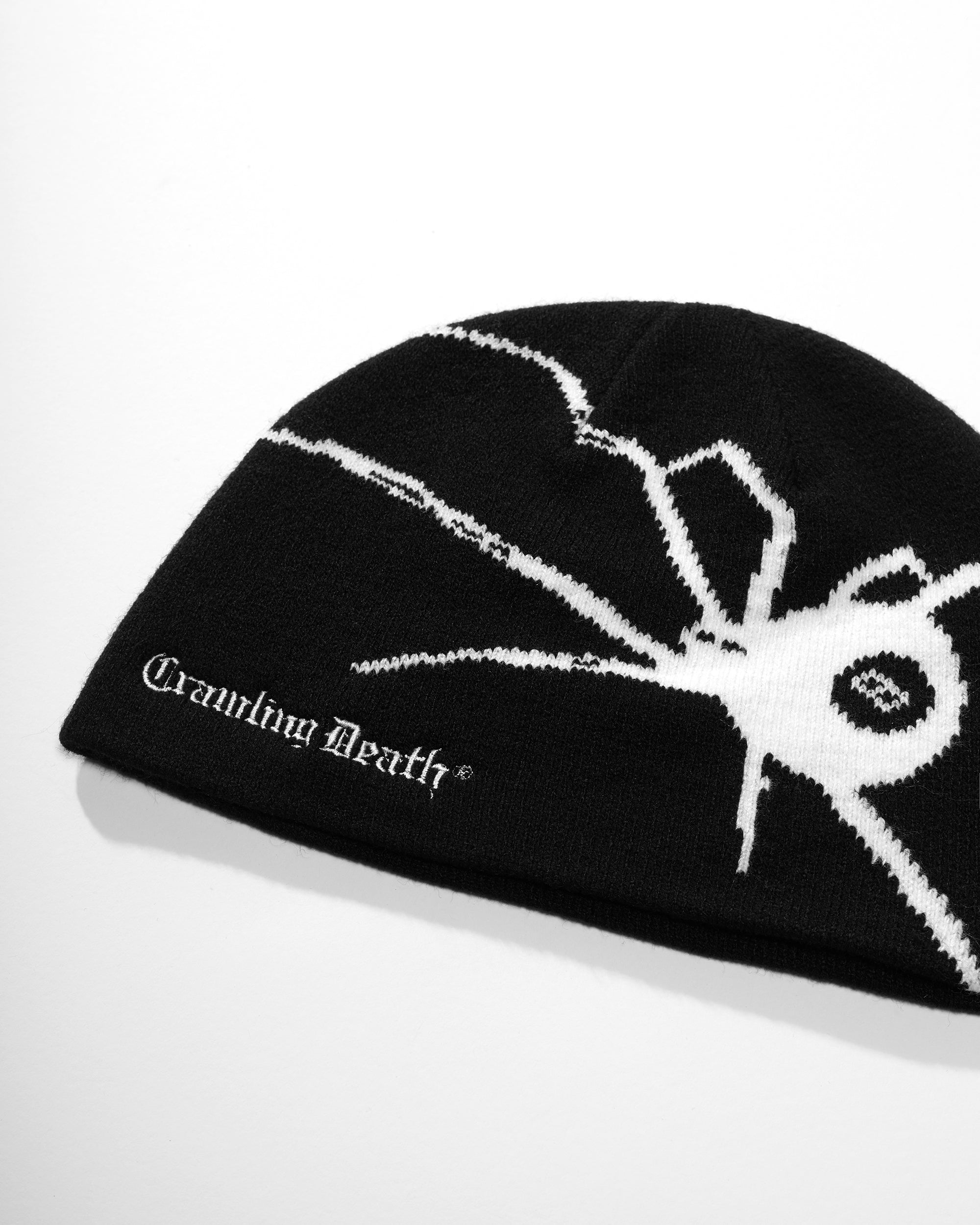 Spider 8 Ball Beanie | Black