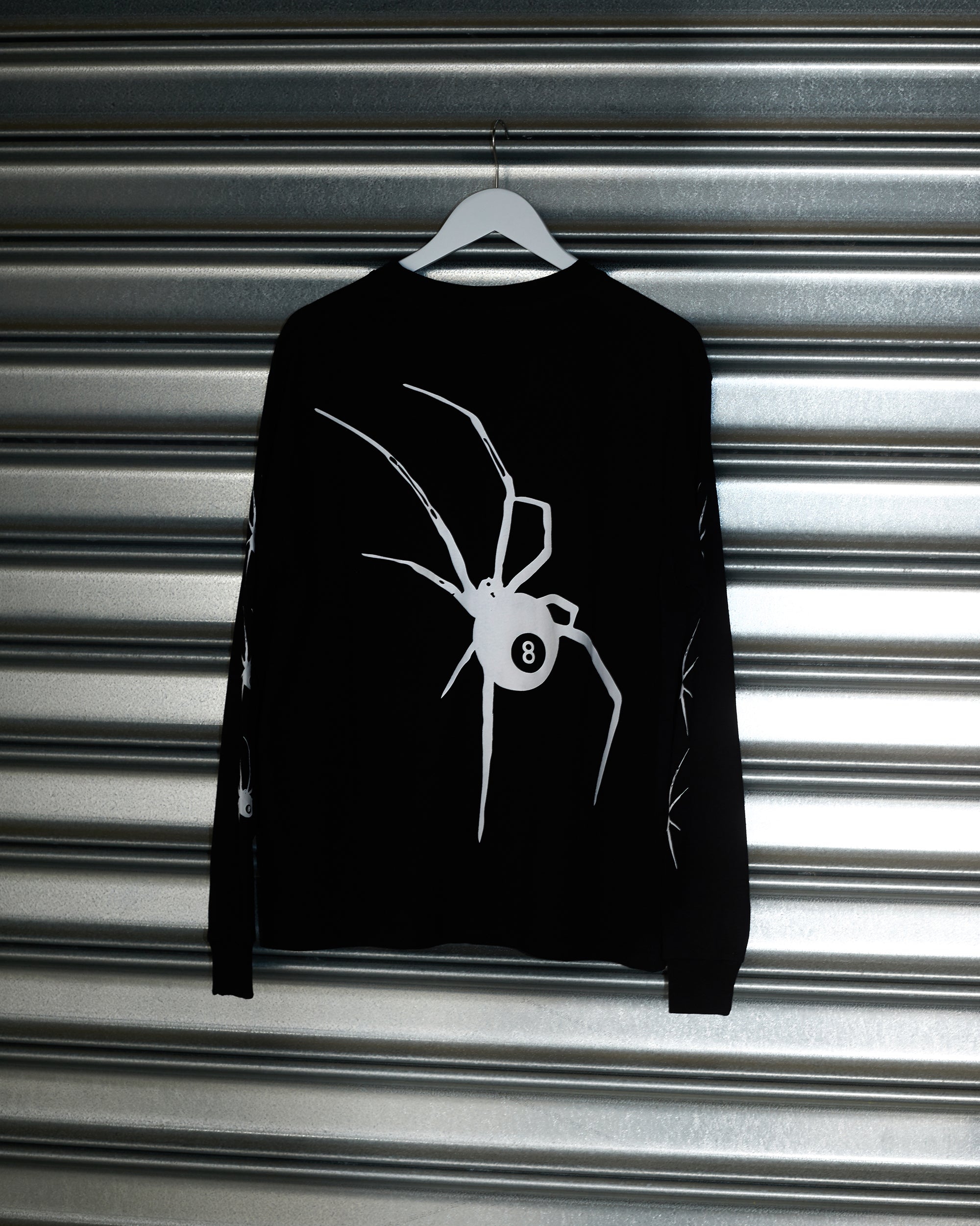 Spider 8 Ball Longsleeve | Black