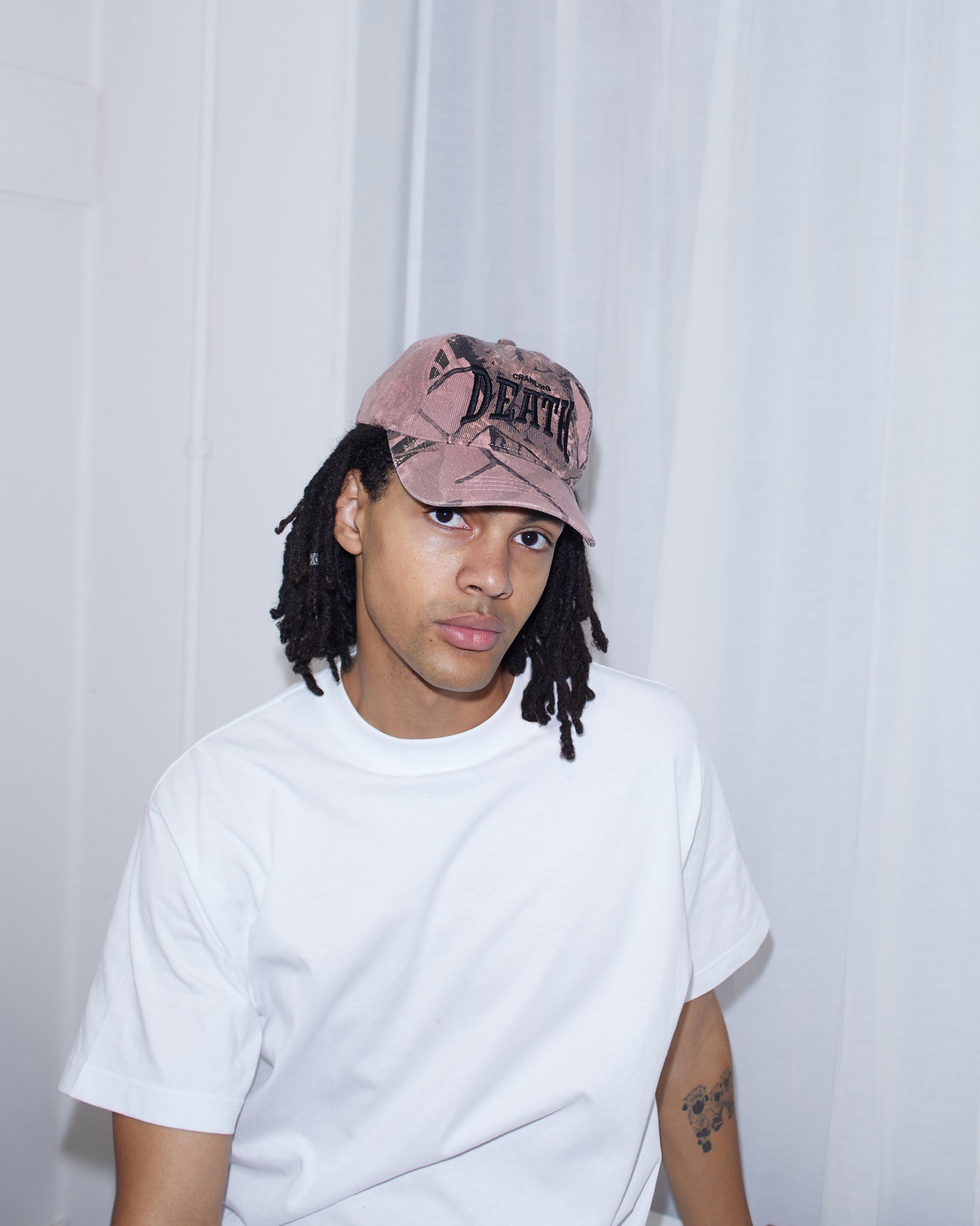 Curve Logo Cap | Pink Camo
