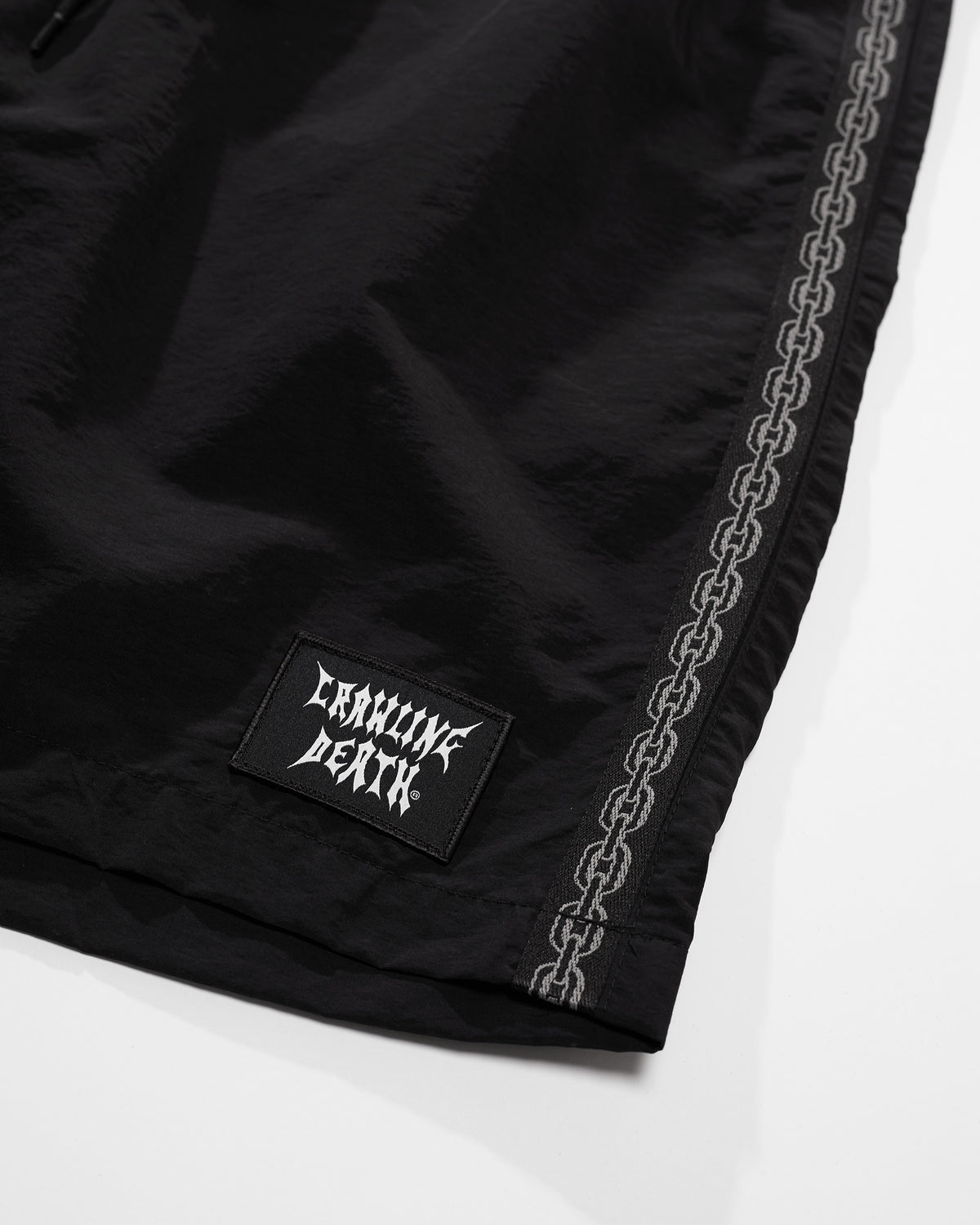 Chain Shorts | Black | Crawling Death