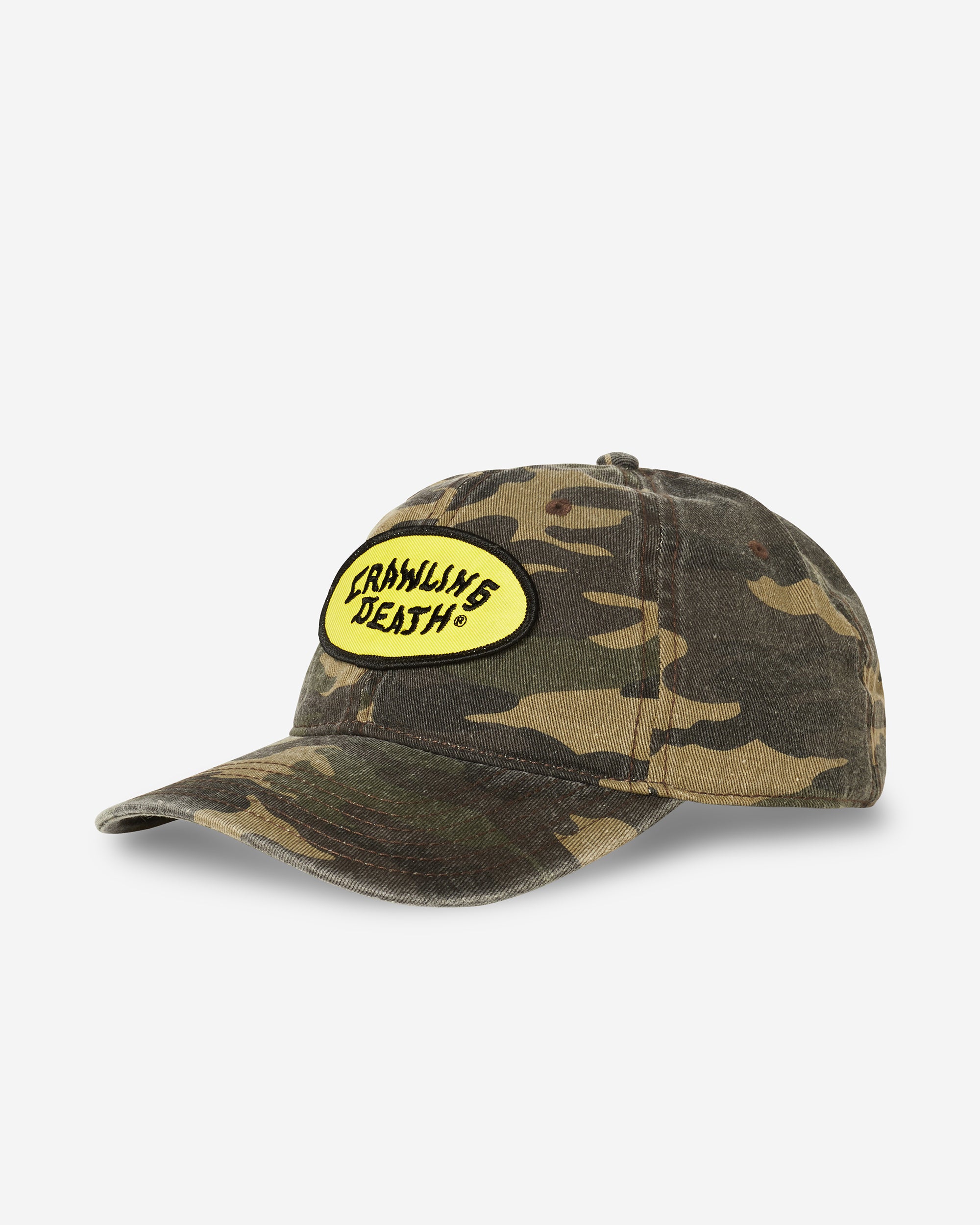 Washed Camo Patch Cap