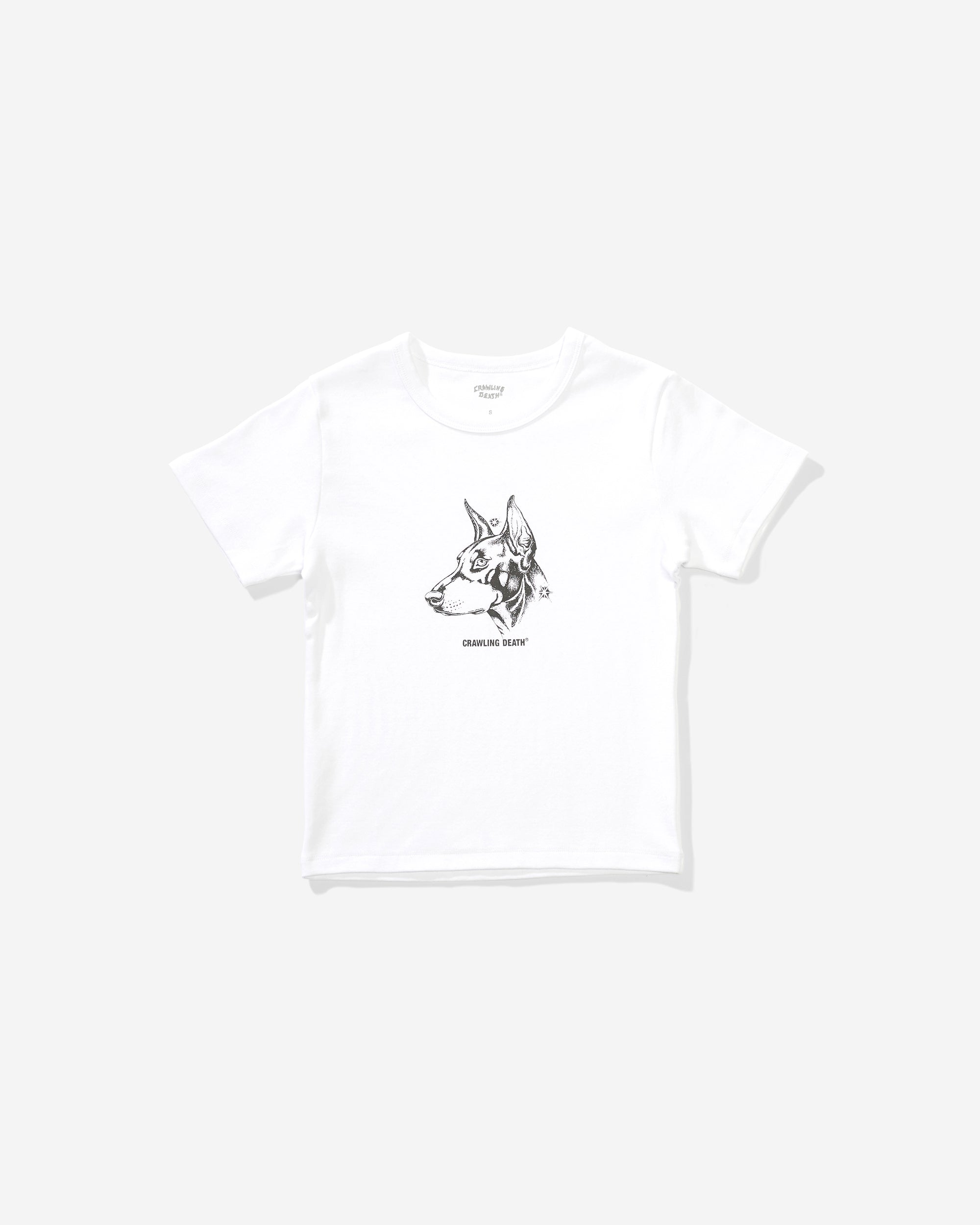 Dog Baby Tee White | Spider Sinclair
