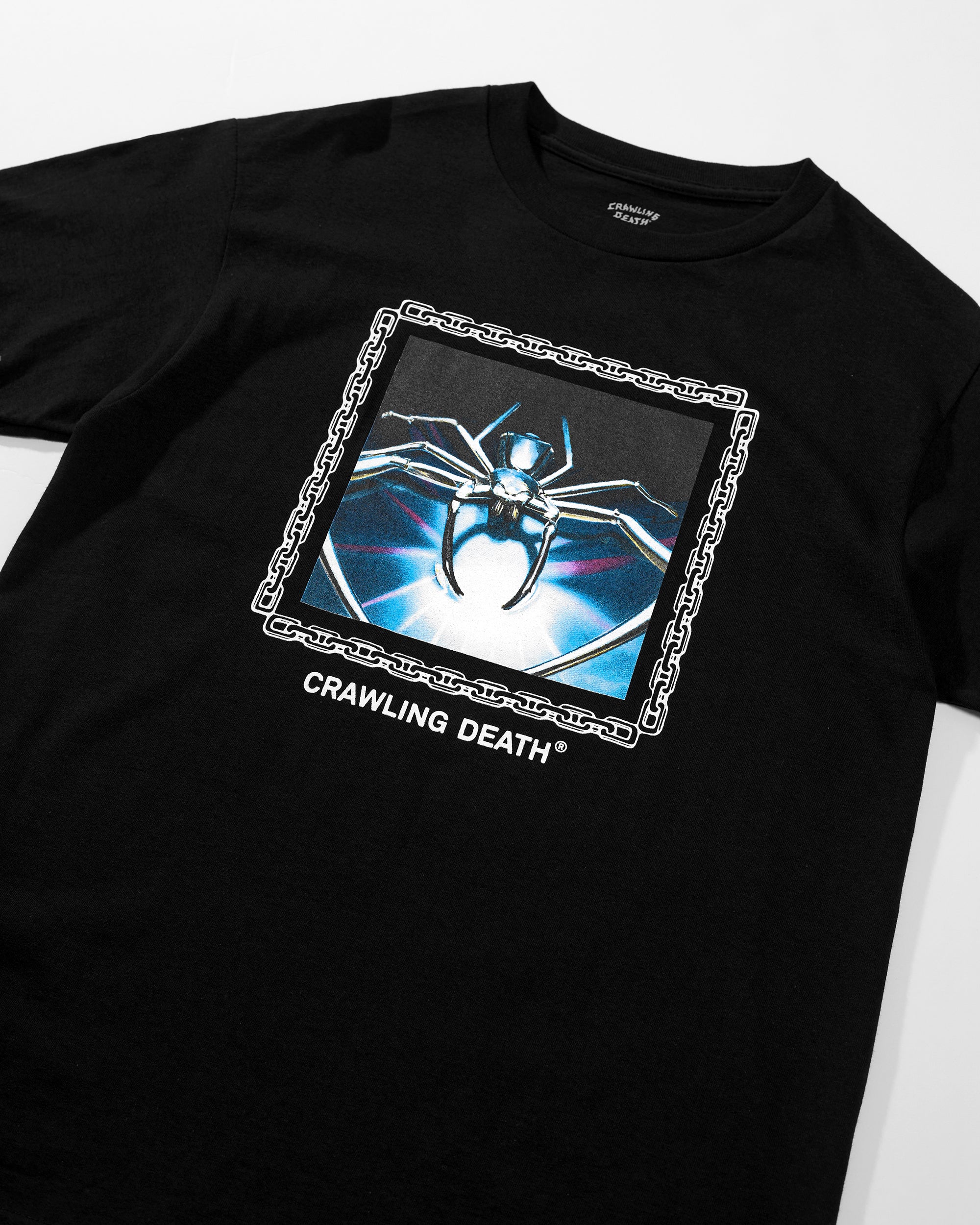 Chrome Spider T-Shirt | Black