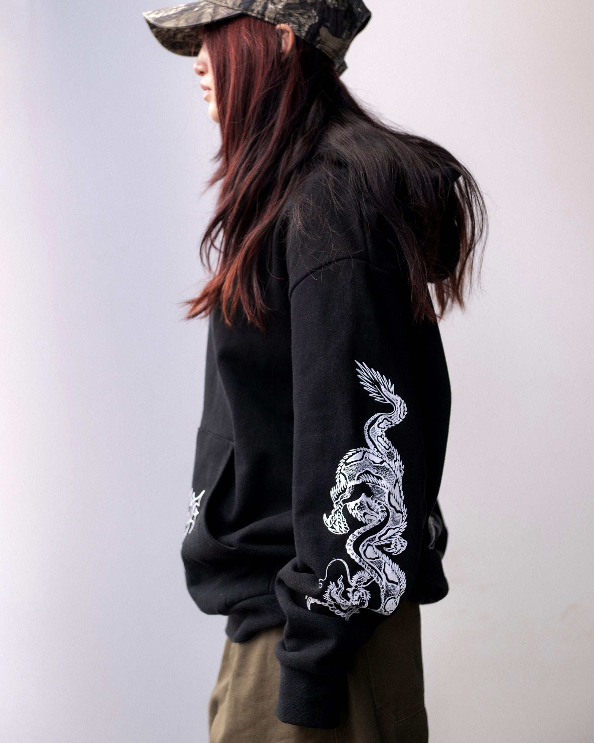 Dragon Heavy Hood | Black
