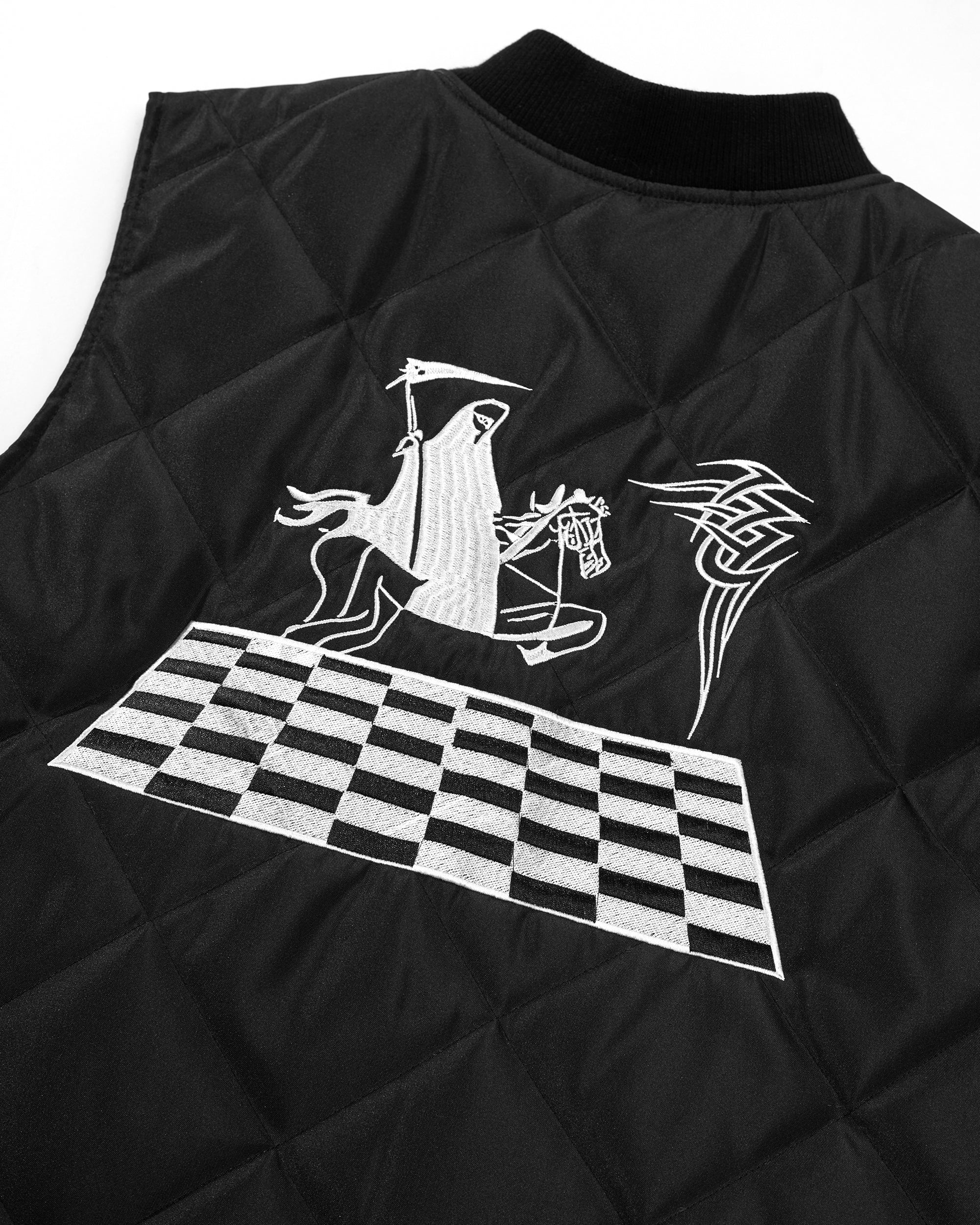 Quilted Vest | Chess Club
