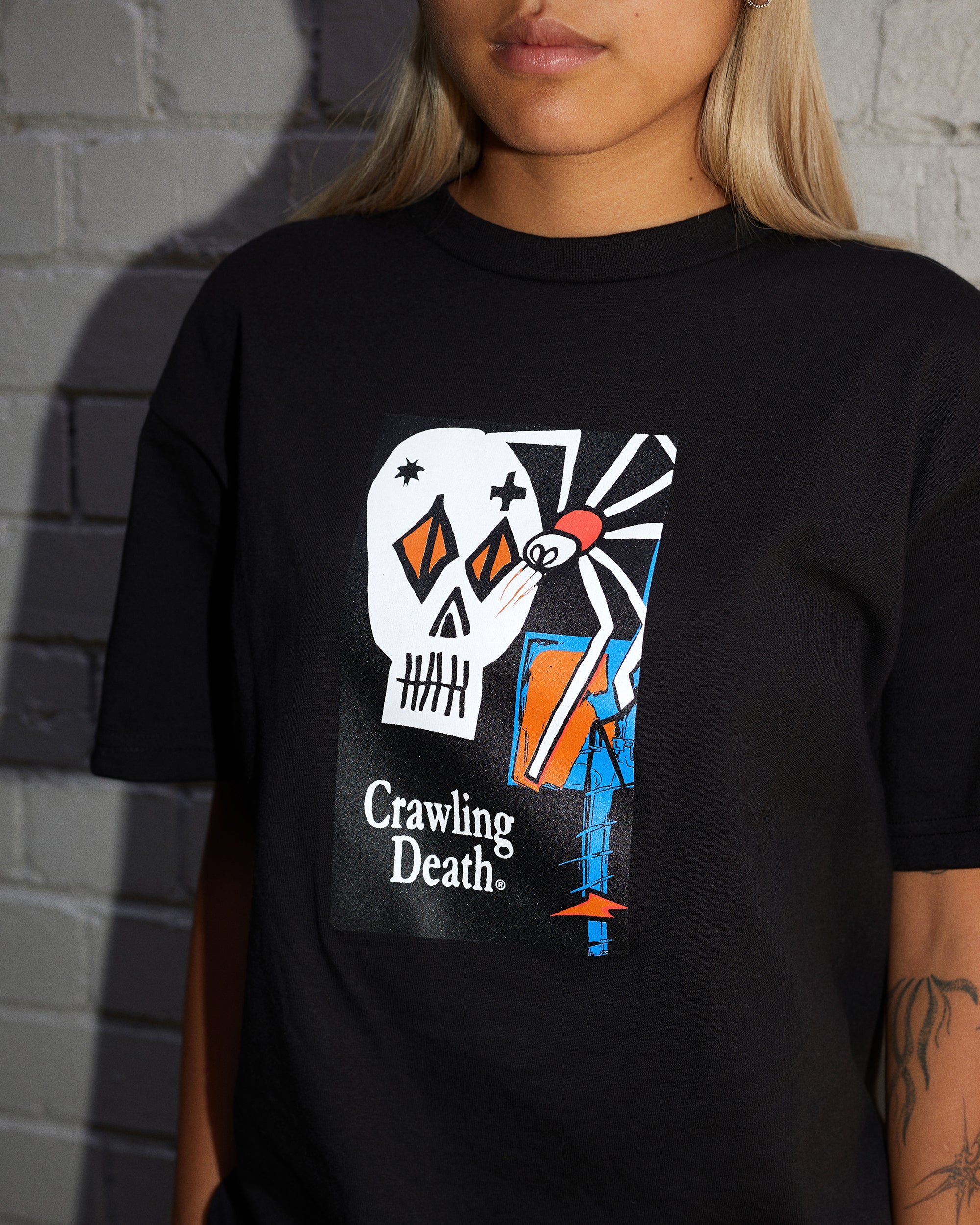 Creepy Crawly T-Shirt | Black