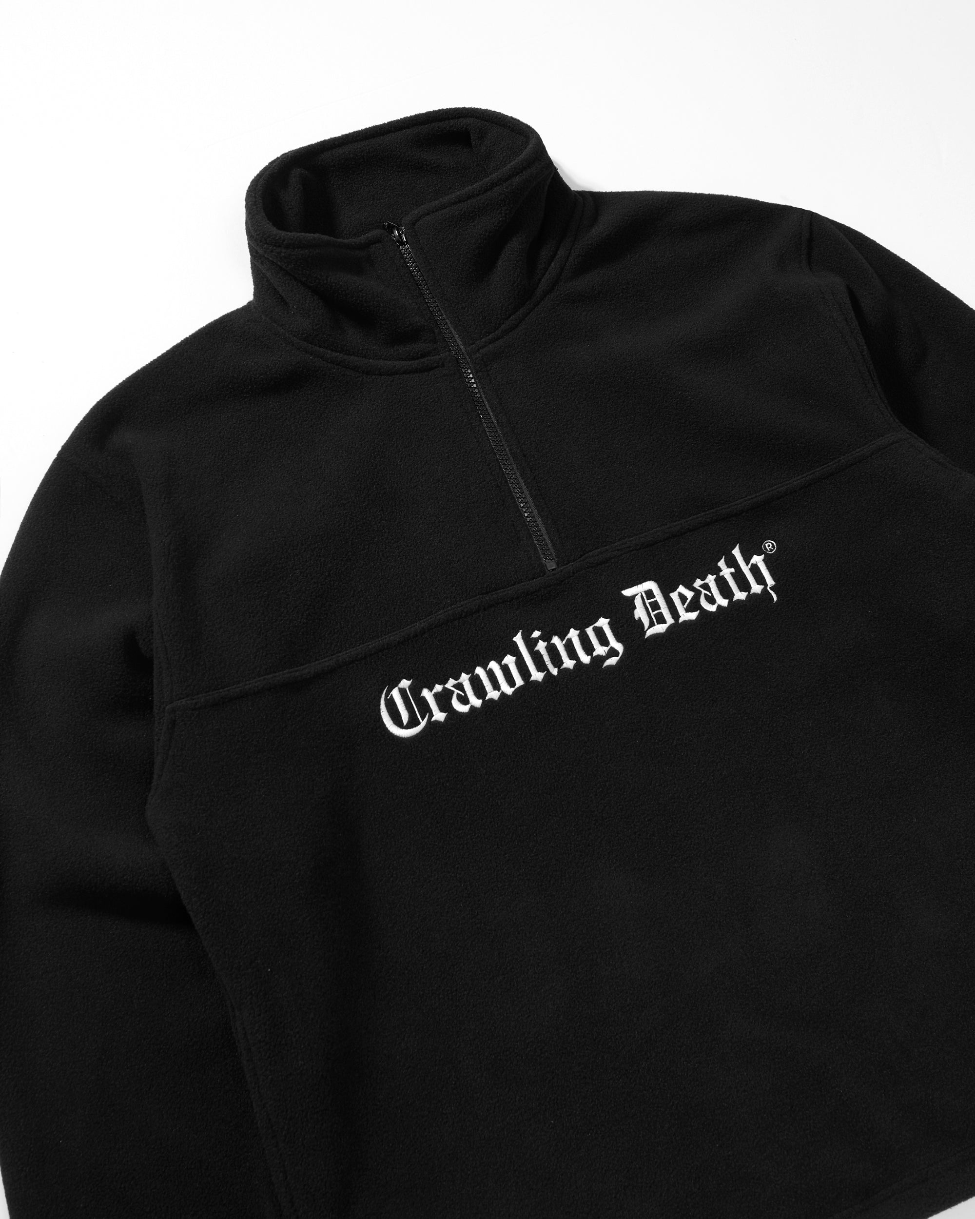 Gothic Logo Polar Fleece | Black