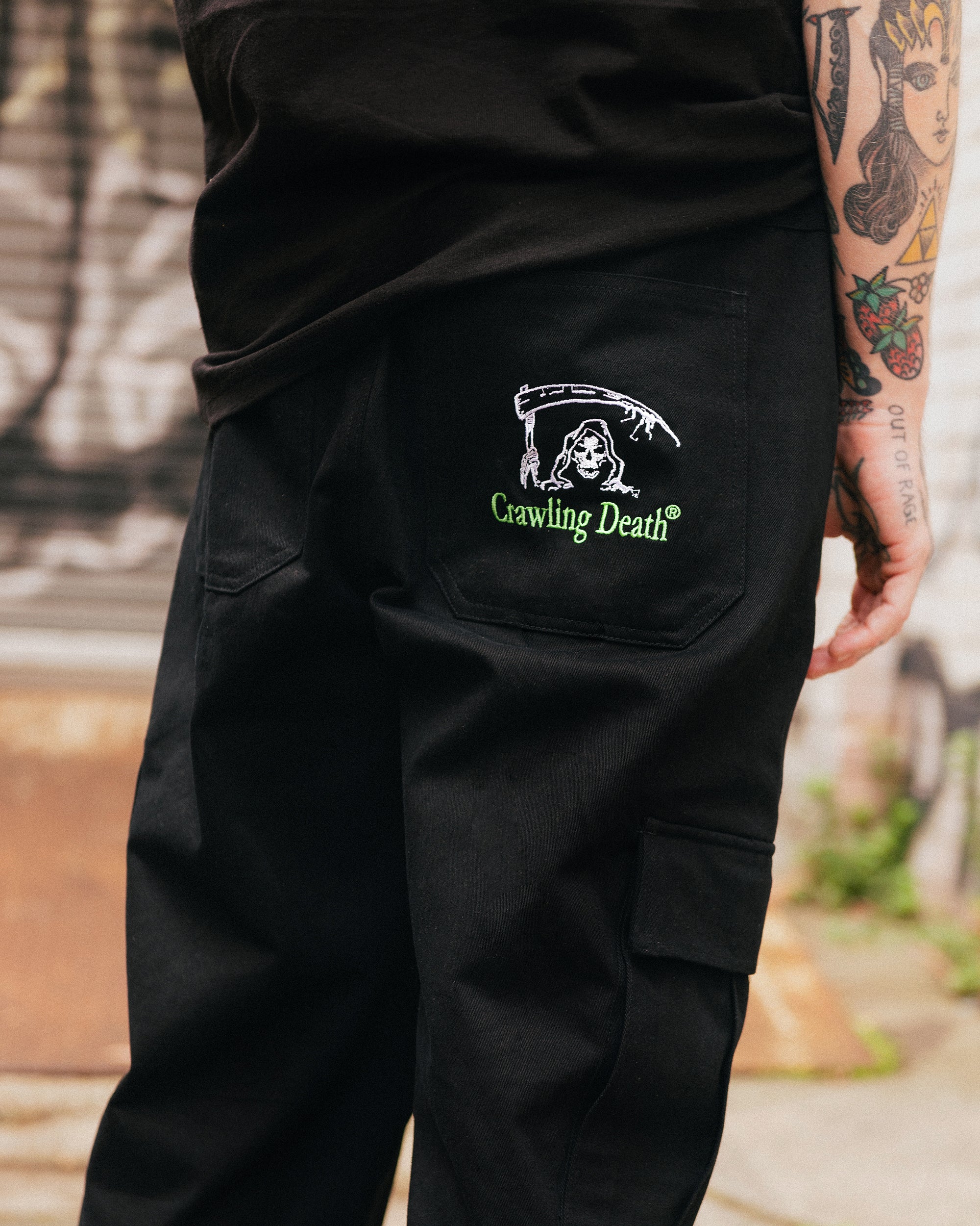 Reaper Cargo Pants | Black