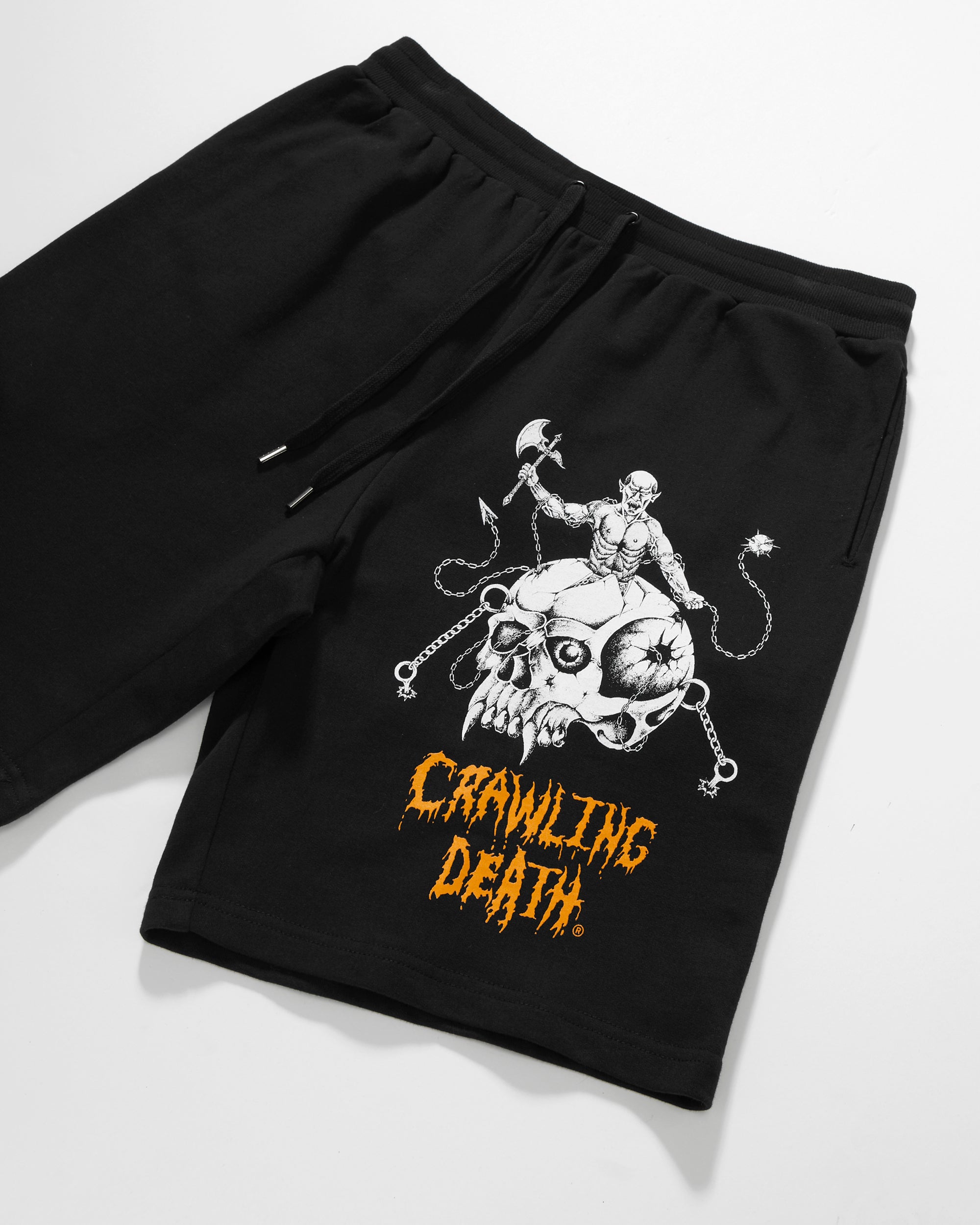Skull Fighter Shorts | Black