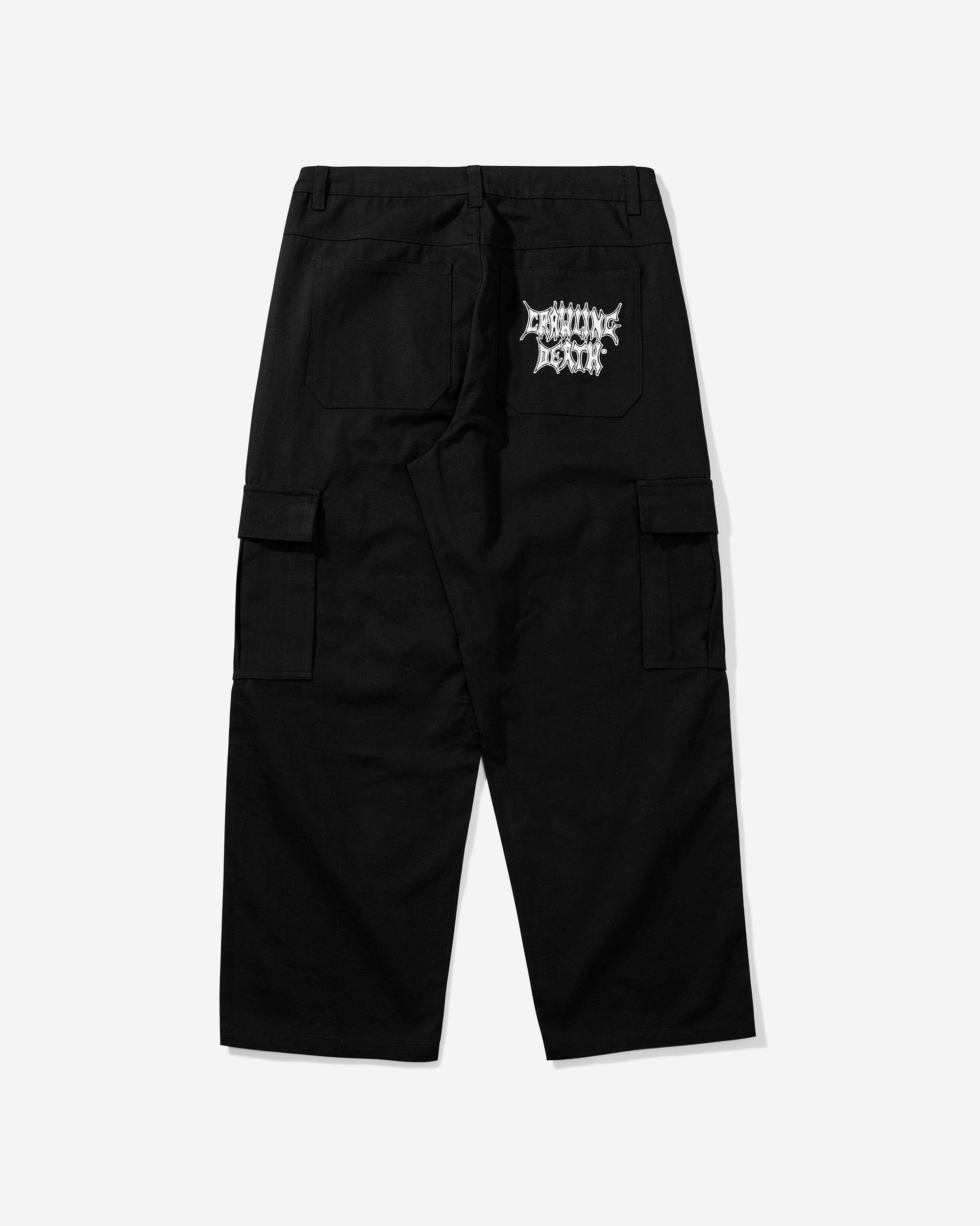 Metal Cargo Pants | Black