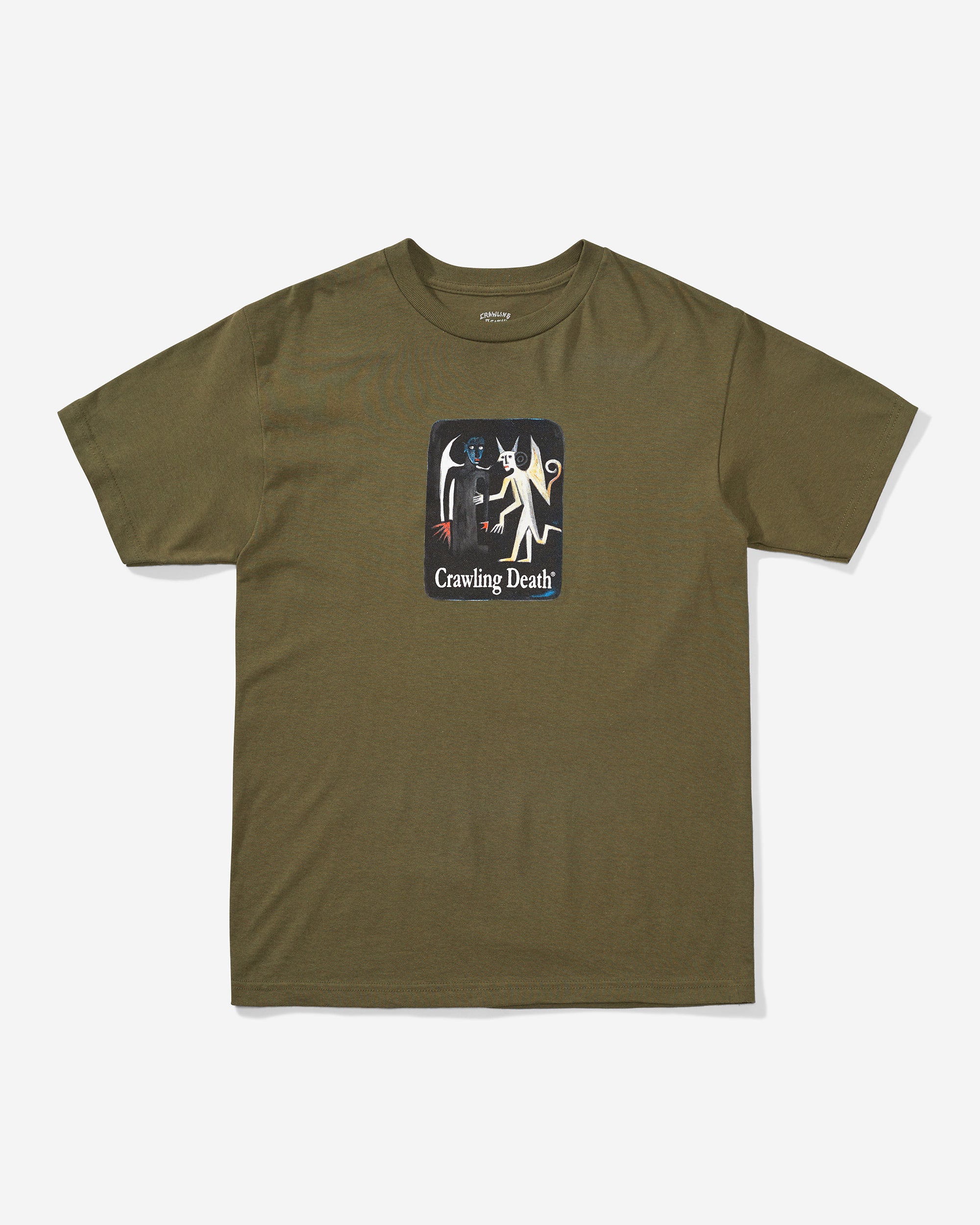 Angel Devil T-Shirt | Army Green