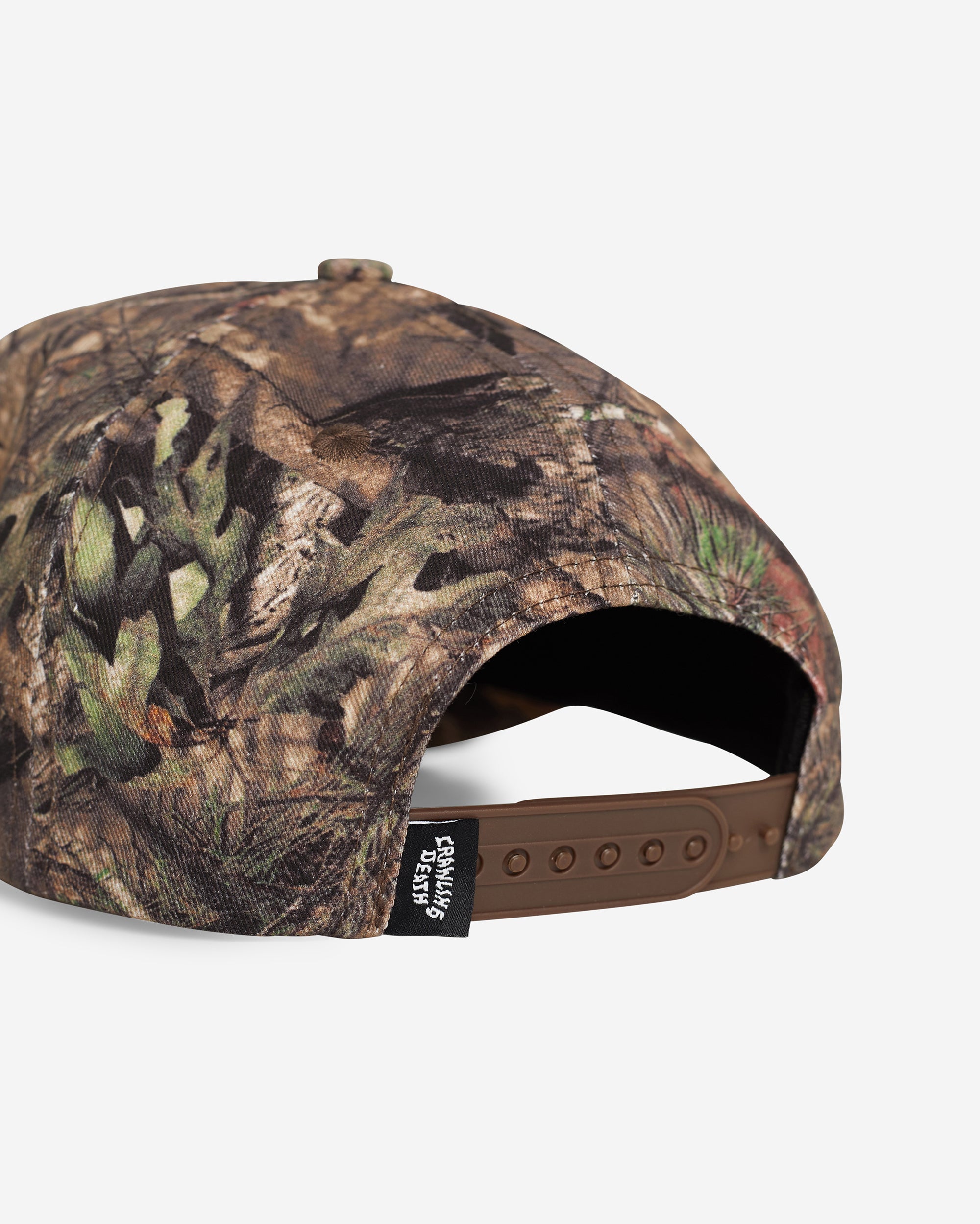 Curve Logo Cap | Camo & Orange